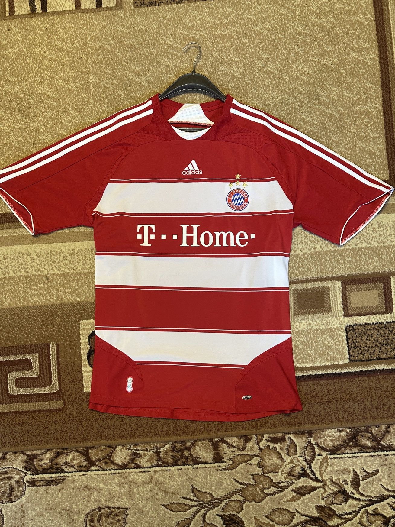 Bayern 2007 Football t Shirt Adidas Vintage Soccer RIBERY 7