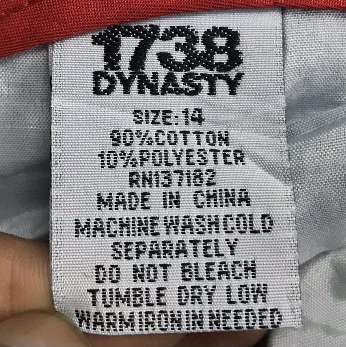 Japanese Brand × Vintage Vintage 1738 Dynasty Denim Pants Size US 28 / EU 44 - 19 Thumbnail