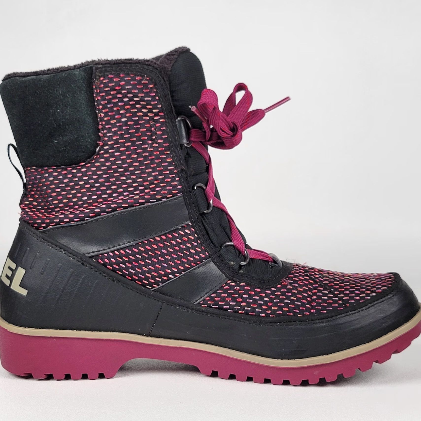 SOREL Sorel Tivoli II Women's Snow Boots Purple Fleece Lined Winter Size 10 Boots Womens Snow Boot Purple Fleece Lined Winter 10 US Size 10 UK 8 EU 41-41 Size M / US 6-8 / IT 42-44 - 5 Thumbnail