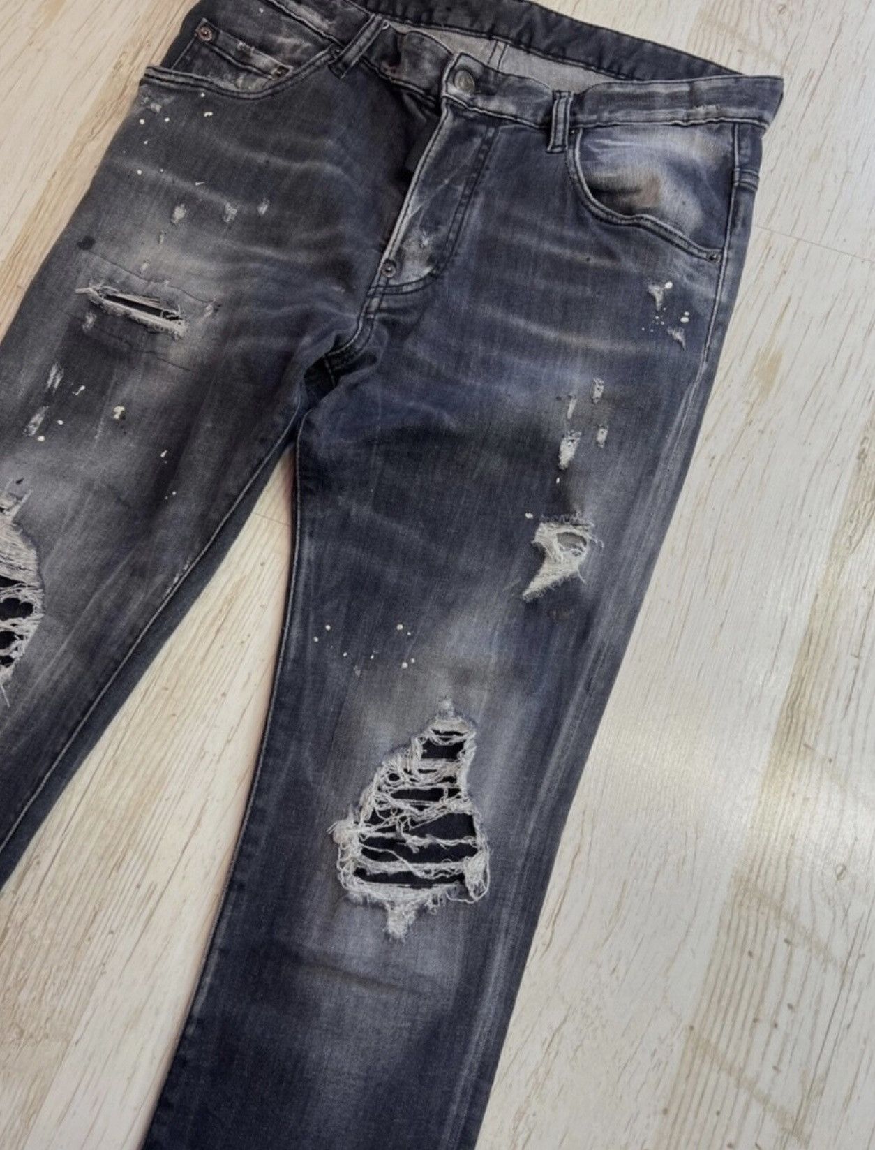 Dsquared2 Dsquared2 Skater Skinny Jeans Men’s Size 48 Stretch Denim Size US 32 / EU 48 - 7 Thumbnail