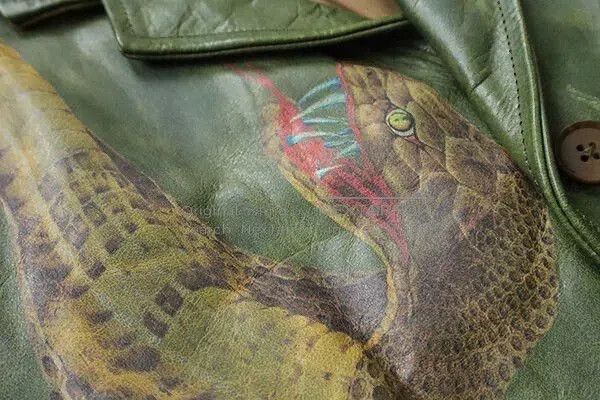 Yohji Yamamoto Yohji Yamamoto Snake Print Leather Jacket. Size US M / EU 48-50 / 2 - 1 Thumbnail