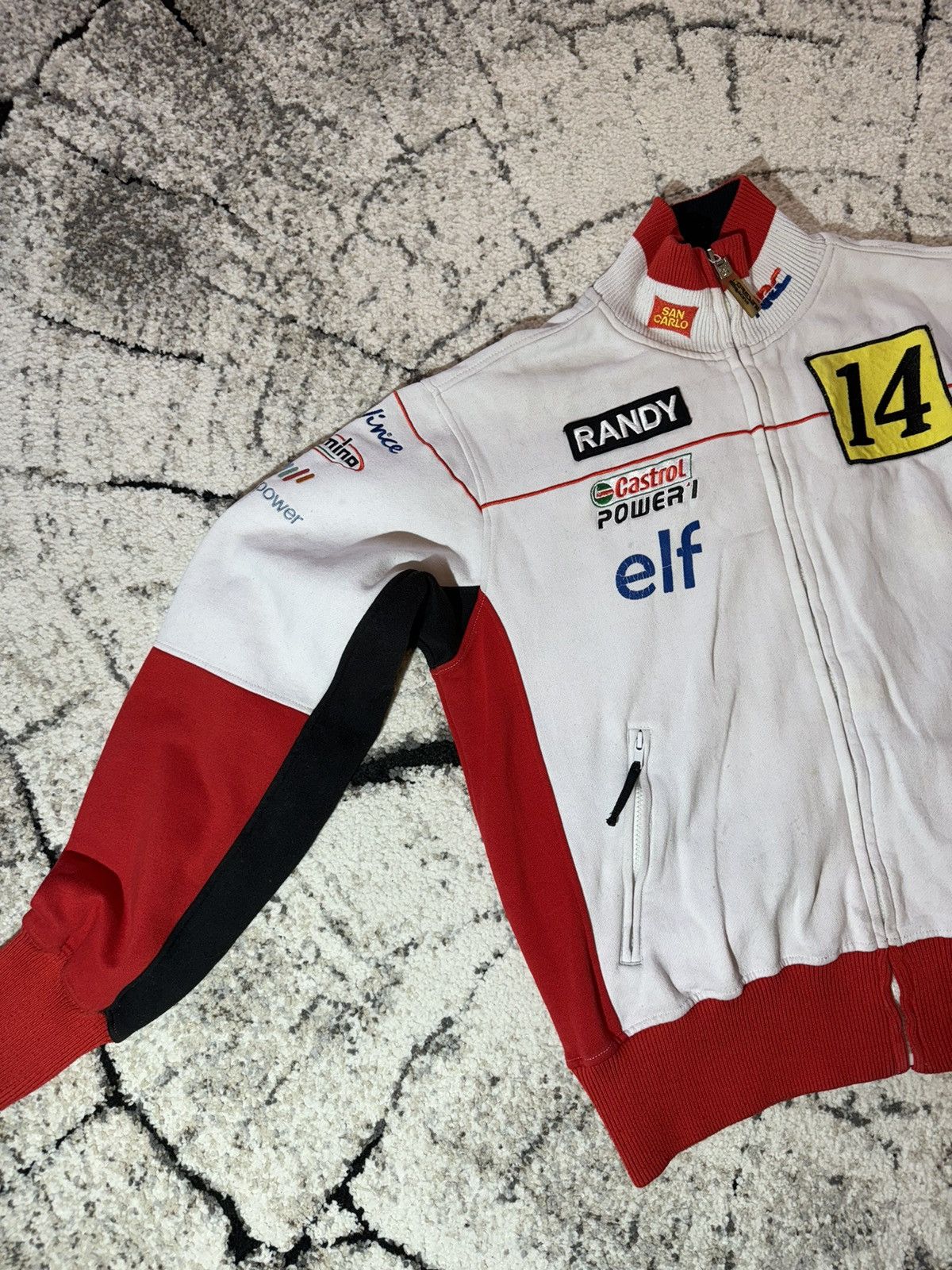 Formula 1 Honda Gresini Racing Patches Zip Hooded F-1 Team Playboy L Size US L / EU 52-54 / 3 - 5 Thumbnail