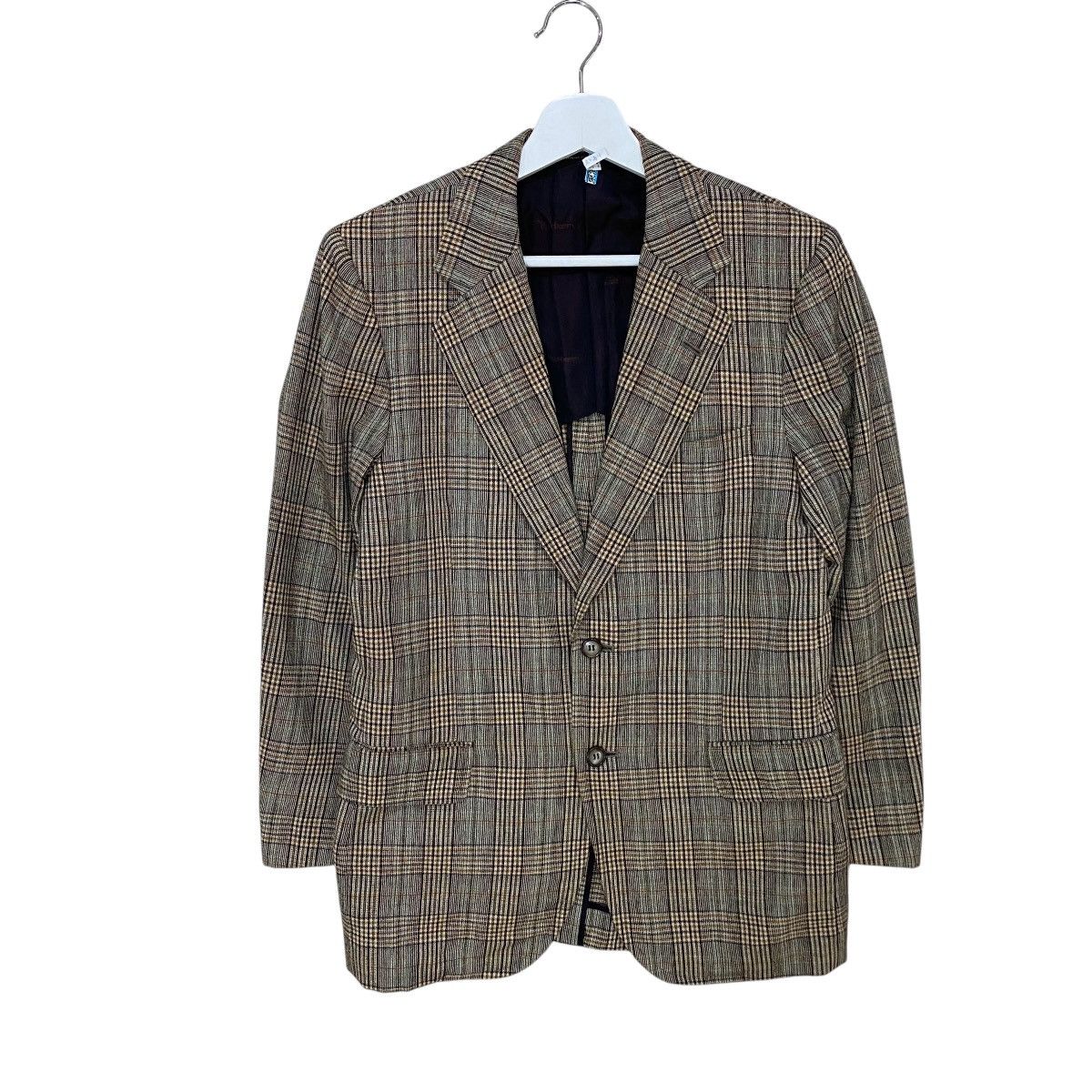Burberry 🌟VTG BURBERRYS ENGLAND WOOL STRIPES COATS BLAZER Size US S / EU 44-46 / 1 - 2 Thumbnail