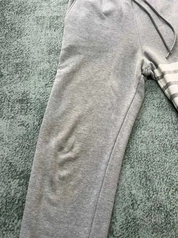 Thom Browne Thom Browne Gray Striped Casual Pants . Size US 27 - 3 Thumbnail