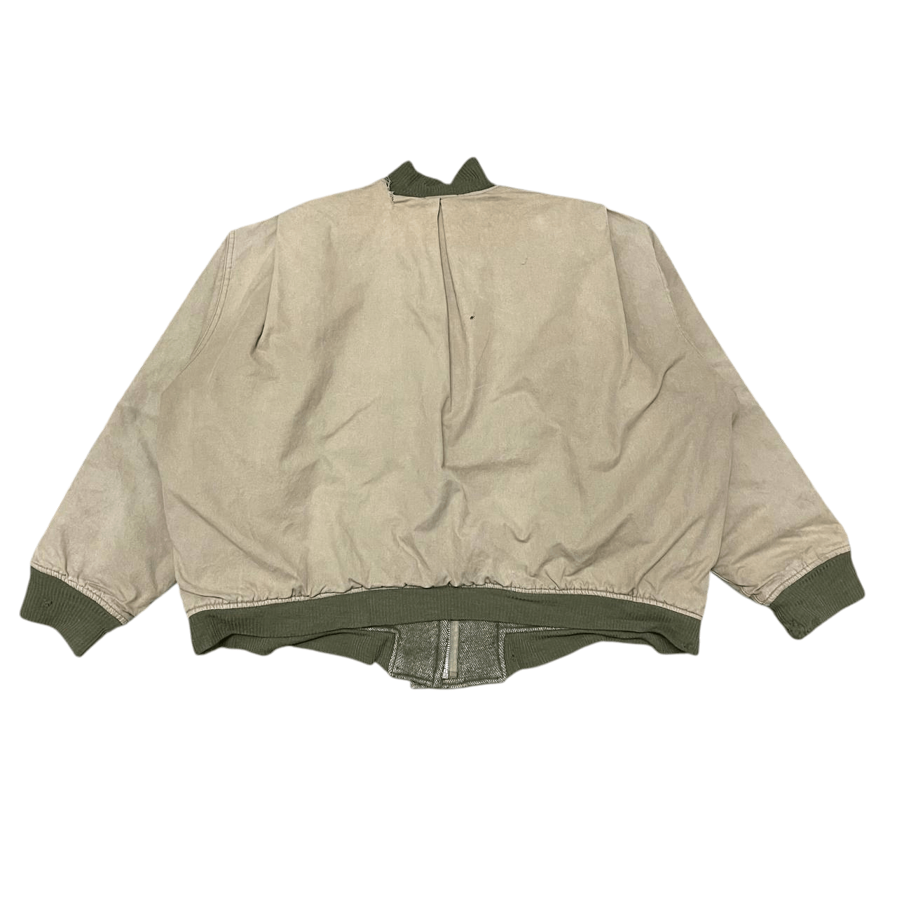 Yohji Yamamoto Vintage 80's Yohji Yamamoto Bomber Jacket Wool Lined Size US L / EU 52-54 / 3 - 13 Thumbnail