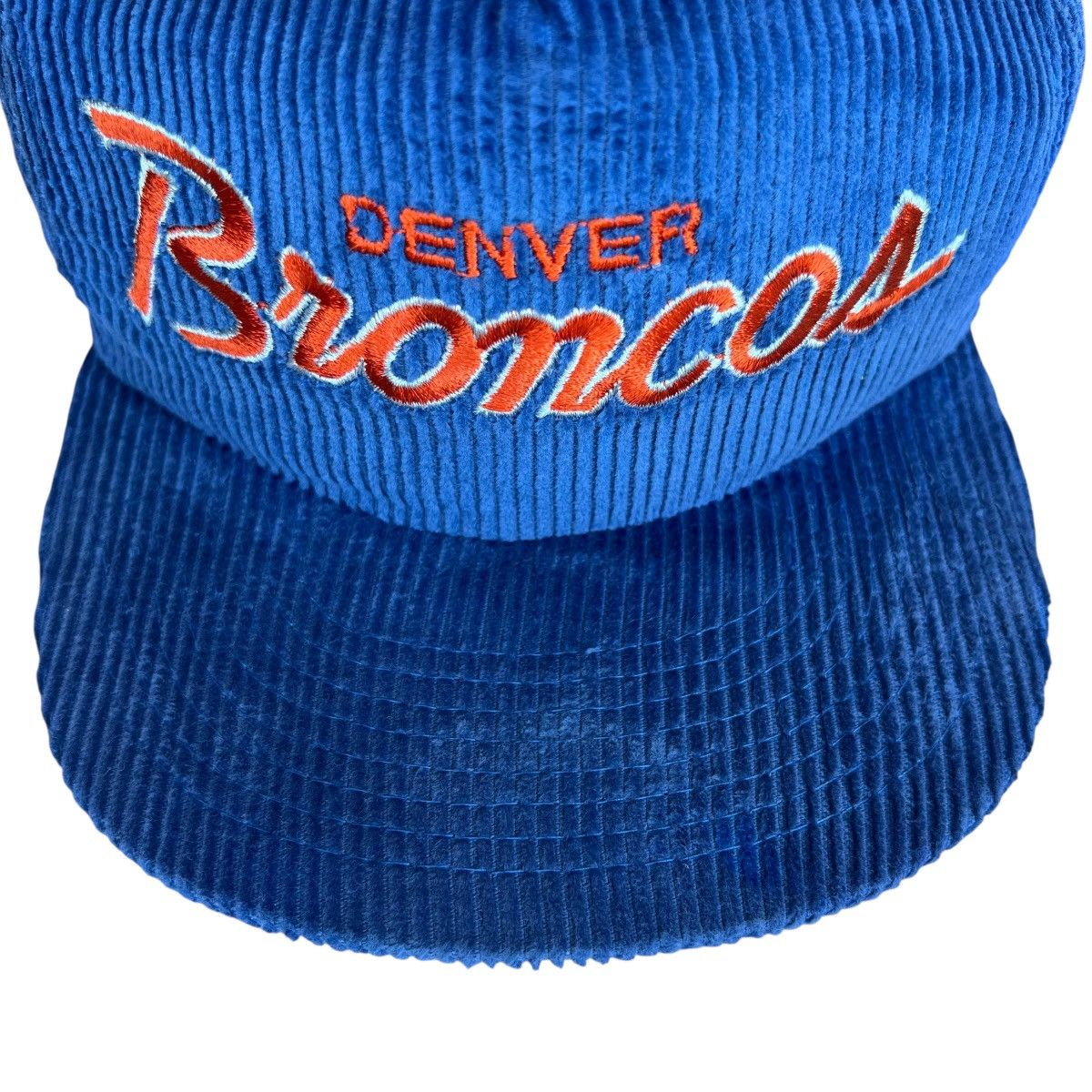 Sports Specialties NFL Denver Broncos Blue Corduroy Script Sports Specialties Size ONE SIZE - 5 Thumbnail