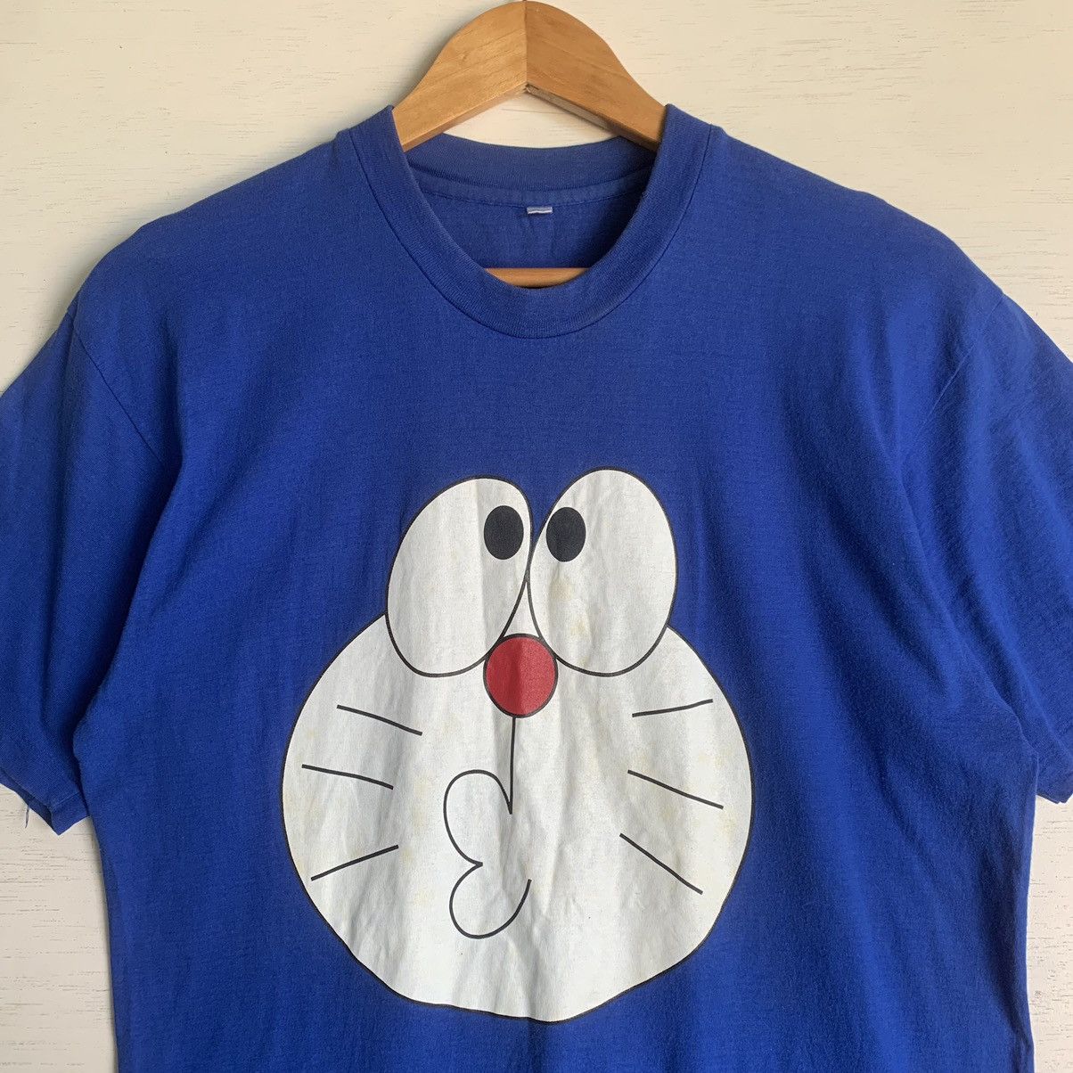 Anime Vintage Doraemon Tee Single Stitch Anime Movie Size US M / EU 48-50 / 2 - 2 Thumbnail