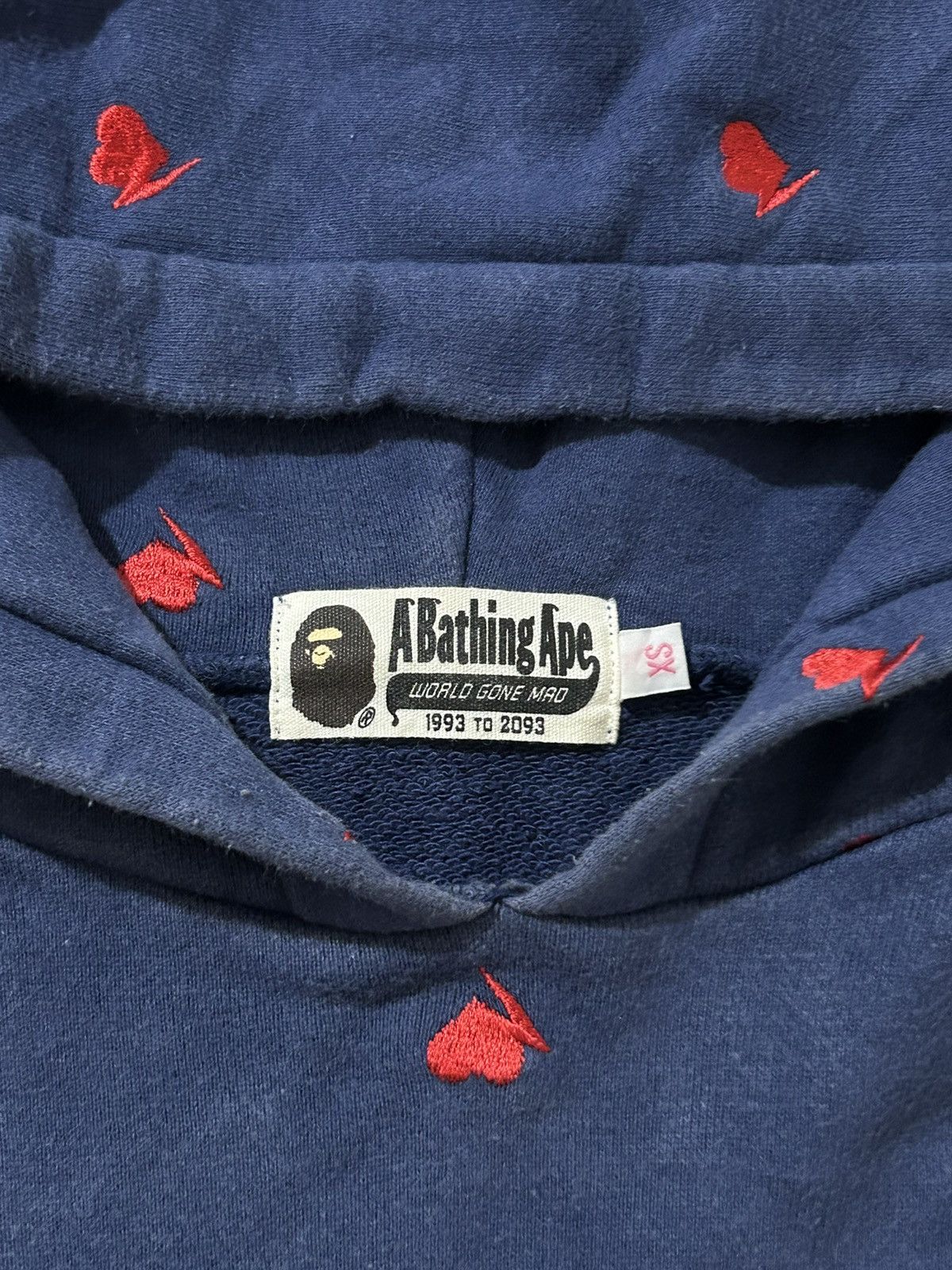 Bape Bape Valentines Hoodie Size XS / US 0-2 / IT 36-38 - 8 Thumbnail