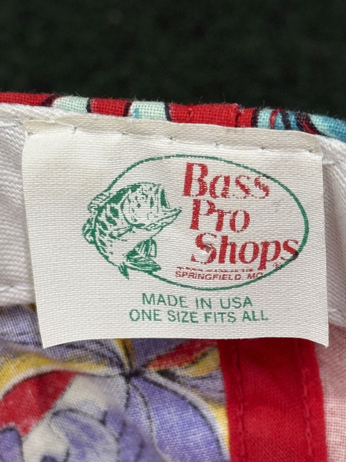 Bass Pro Shops Vintage Bass Pro Shops Hawaiian Floral AOP Snapback hat Size ONE SIZE - 4 Thumbnail