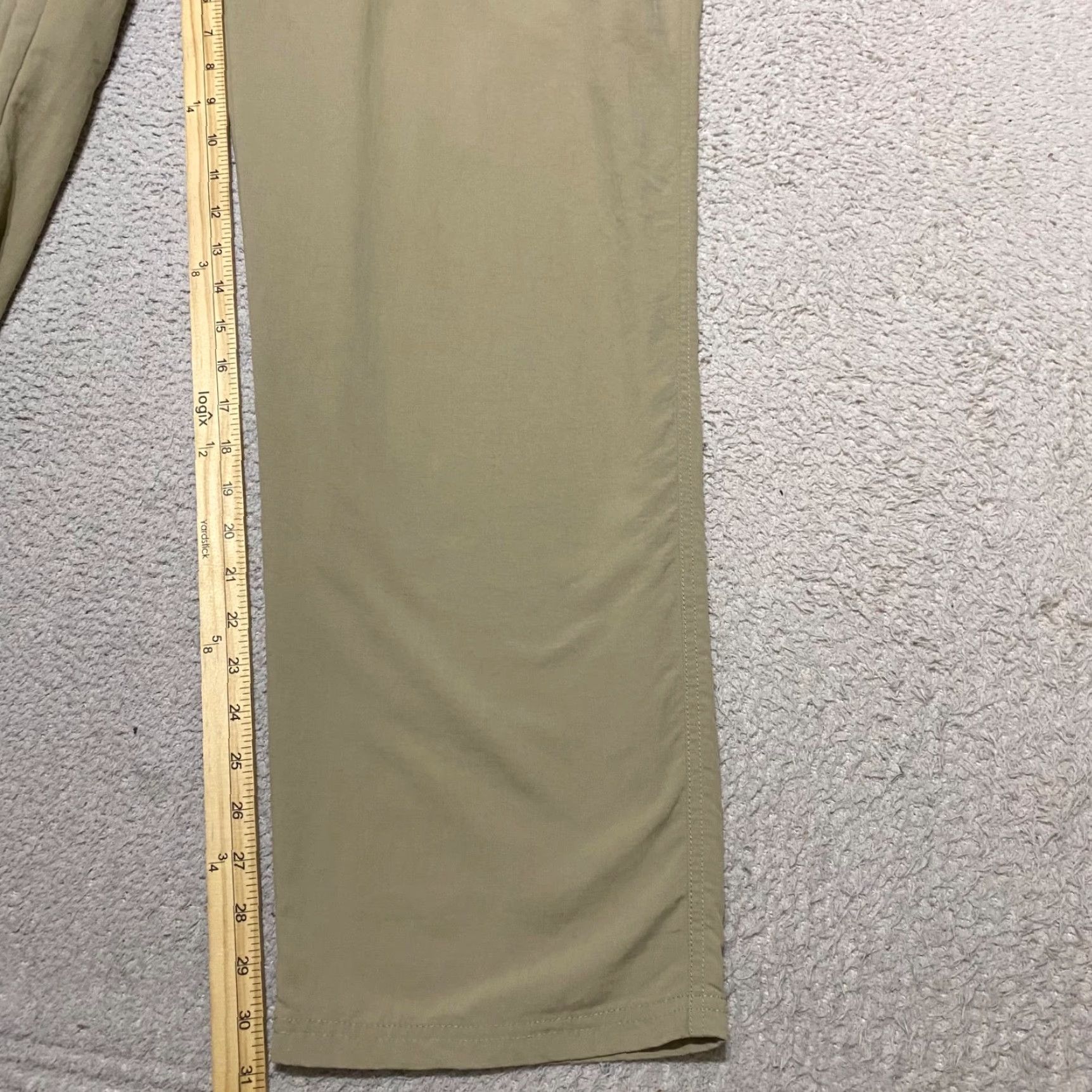 Vintage REI Pants Beige 38x32 Cargo Straight Mid Pants Mens Regular Beige 38x32 Cargo Pocket Nylon UPF 40 Outdoor Hiking Nature 90s Mens Size US 38 / EU 54 - 6 Thumbnail