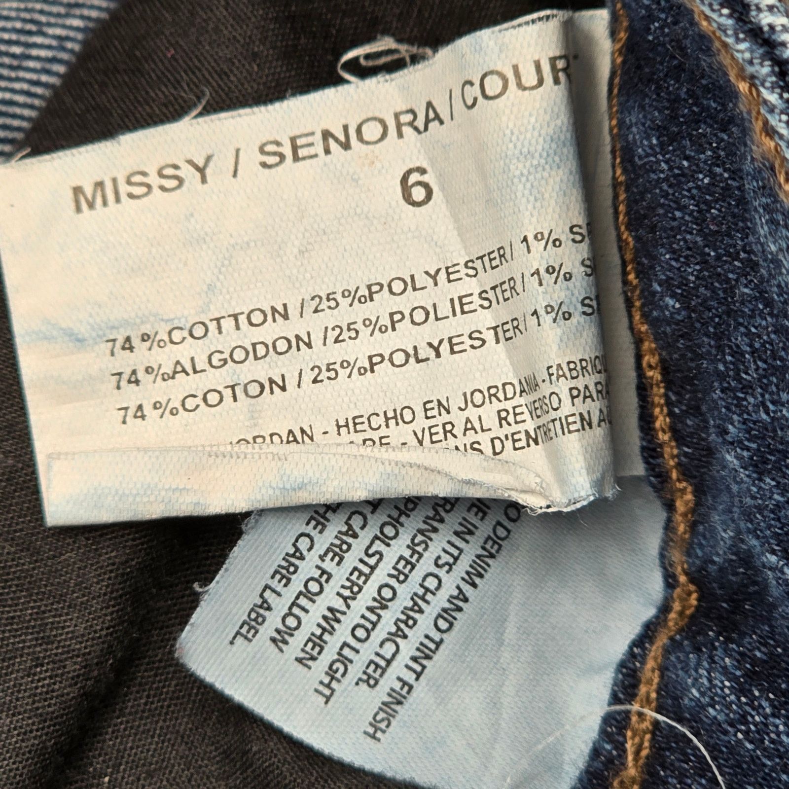 Other Bandolino Caroline Missy Blue Denim Jeans Pants Size 6 Size 28" / US 6 / IT 42 - 7 Thumbnail
