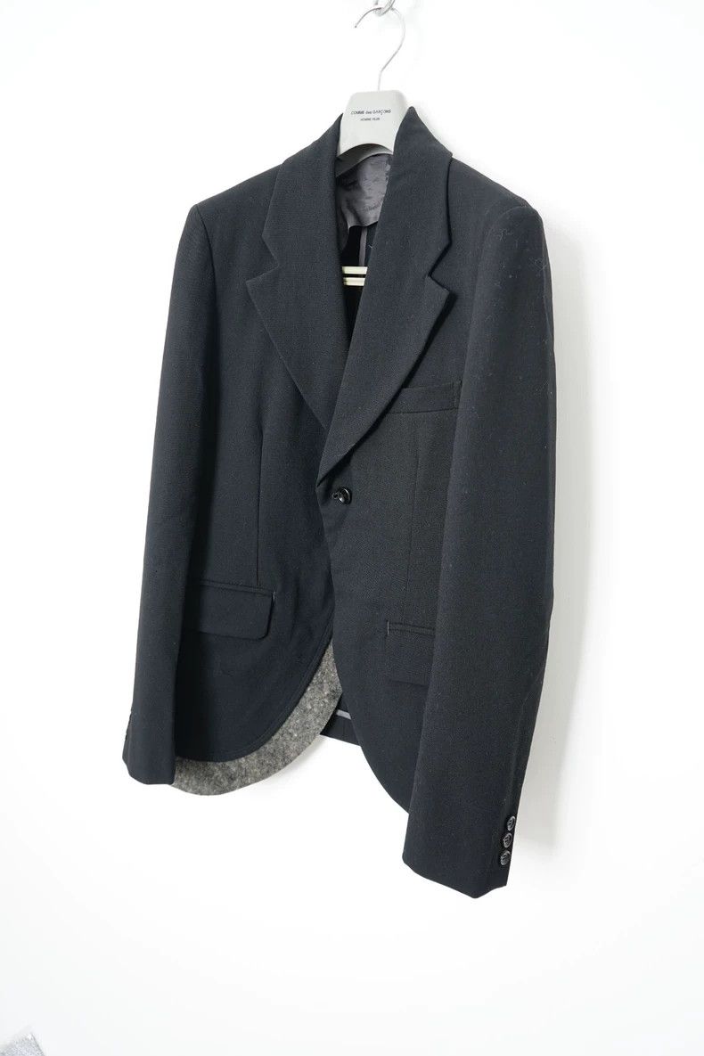 Comme des Garcons Comme des Garcons Asymmetric splicing wool suit Size US S / EU 44-46 / 1 - 2 Thumbnail