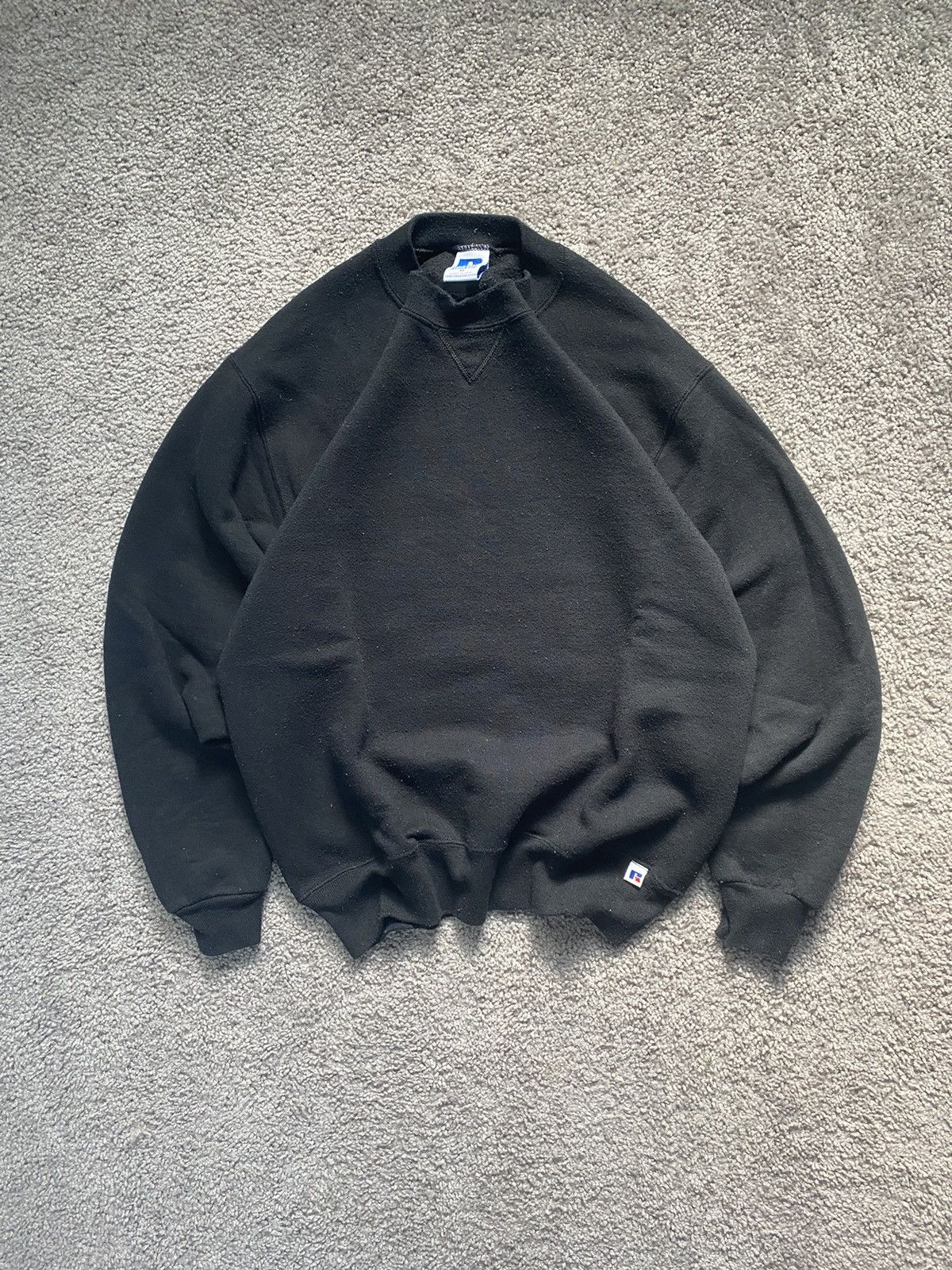 Russell Athletic × Vintage Vintage Russell Athletic Sweatshirt Black Medium USA Size US M / EU 48-50 / 2 - 1 Thumbnail