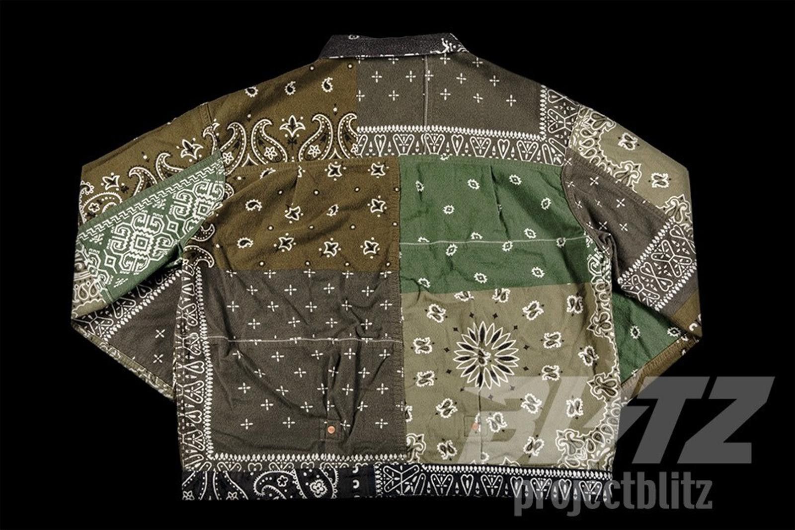 Kapital Kapital Flannel Reversible Bandana 1st Jacket Black Size 5 Size US XXL / EU 58 / 5 - 5 Thumbnail