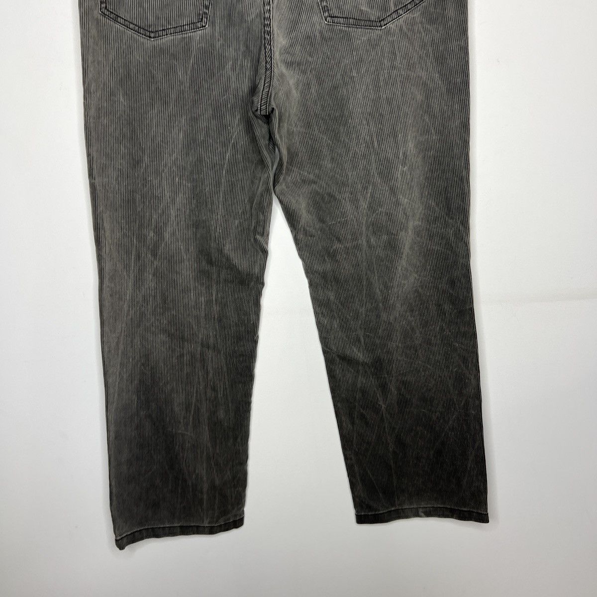 Yves Saint Laurent Yves Saint Laurent pour homme Embroidered Logo Corduroy 90s Size US 36 / EU 52 - 4 Thumbnail
