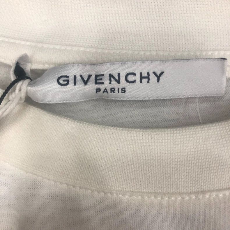 Givenchy Givenchy White Advertisement Letter Short Sleeve Size US M / EU 48-50 / 2 - 3 Thumbnail