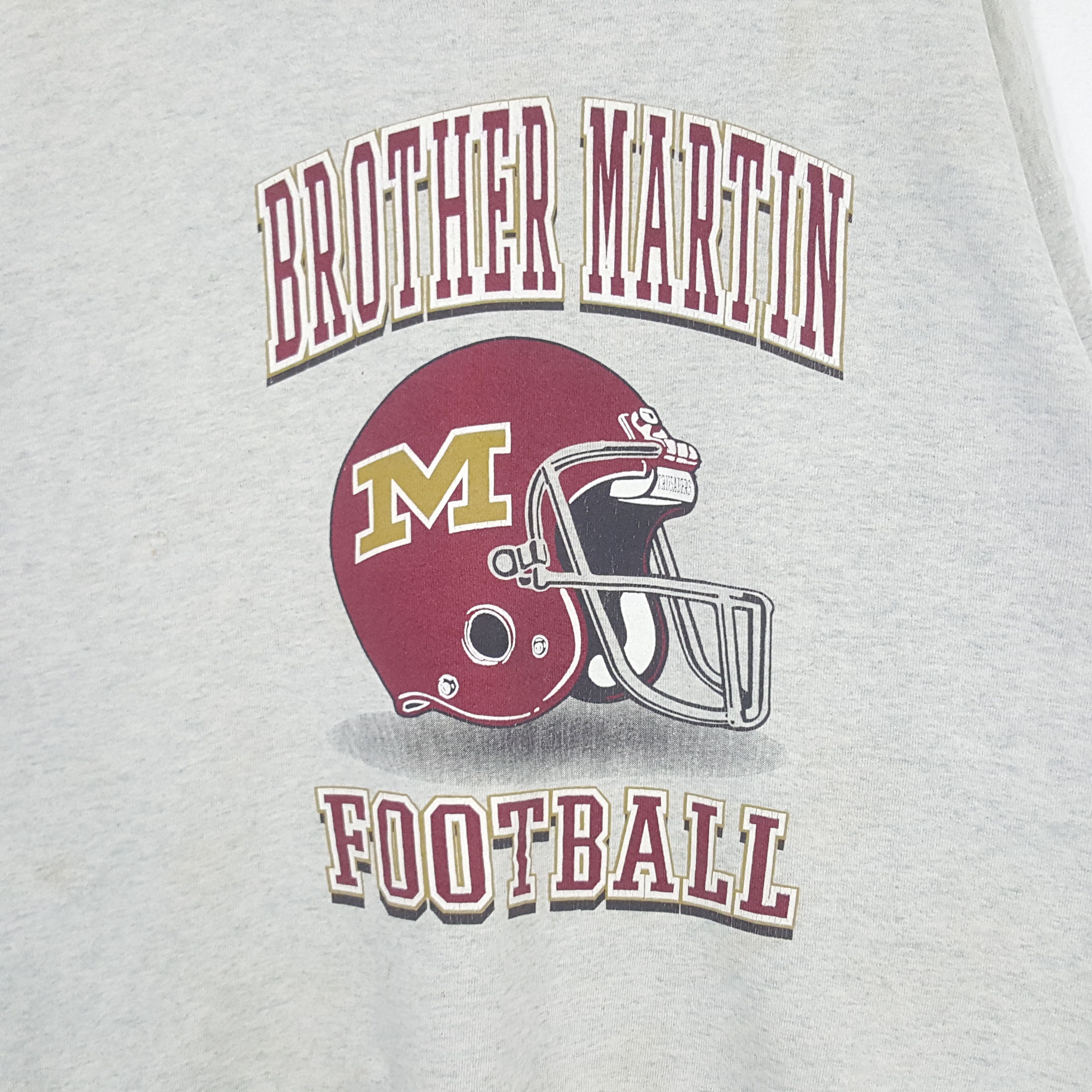 NFL × Vintage Vintage Brother Martin American Football Team Sweatshirt Size US L / EU 52-54 / 3 - 2 Thumbnail