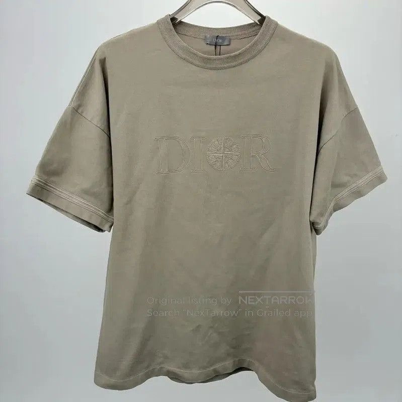 Dior Dior Olive Green Men's T-Shirt . Size US S / EU 44-46 / 1 - 1 Thumbnail