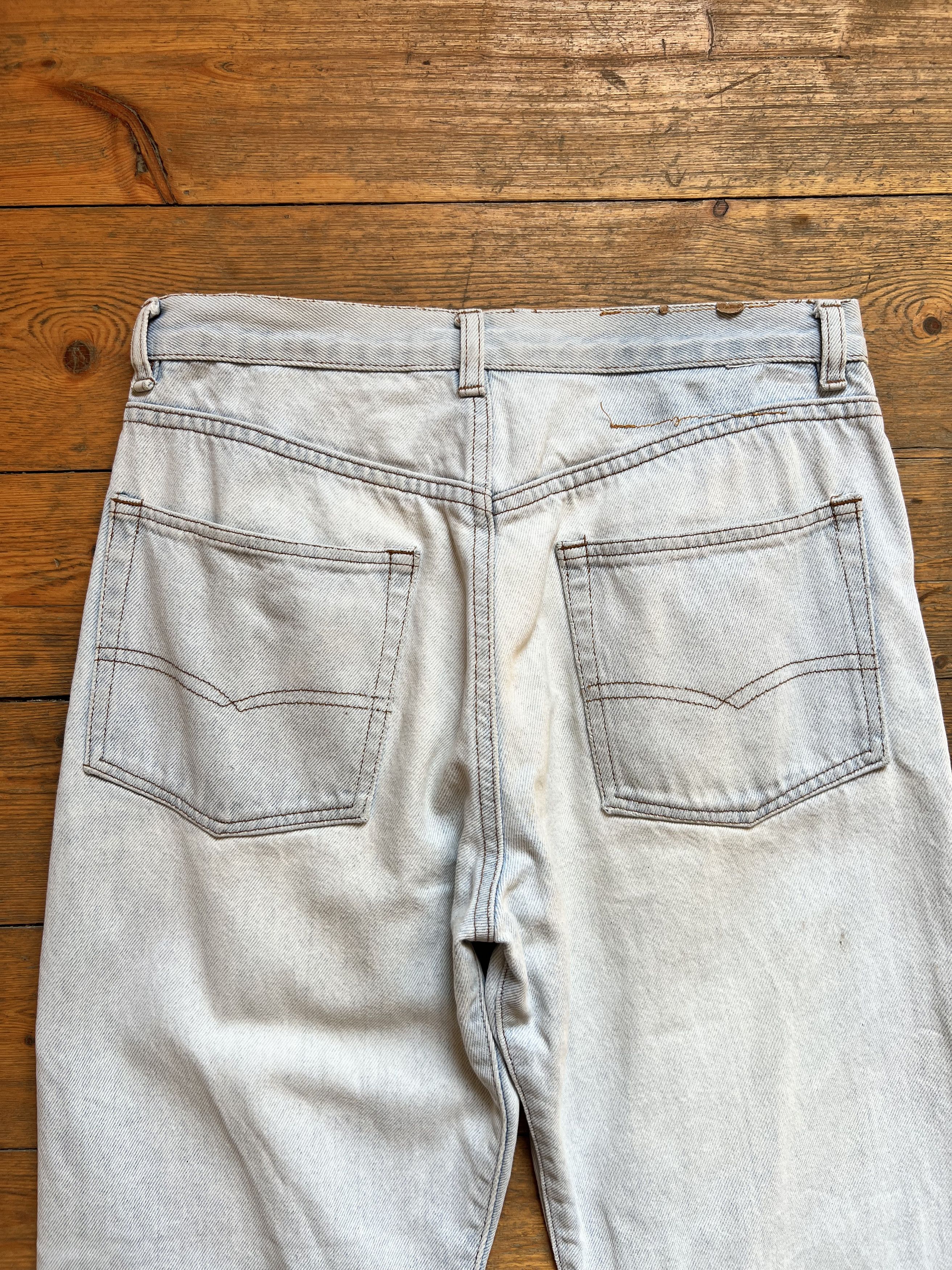 Denime × Unsound Rags × Vintage Neptun Vintage Heavy Baggie Denim Jeans Pants Size US 30 / EU 46 - 7 Thumbnail