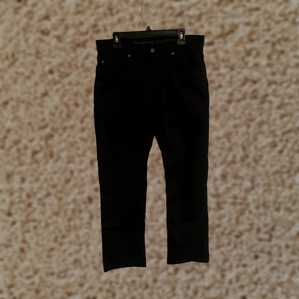 Prana Prana Brion Pant Slim Fit Black Outdoors Hiking Nylon Tech Pants - Men's 34x32 Size US 34 / EU 50 - 1 Thumbnail
