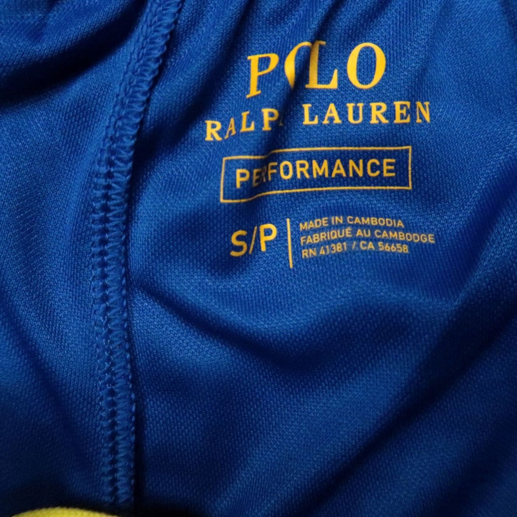 Polo Ralph Lauren VINTAGE Polo Ralph Lauren Shorts Mens Small Blue Performance Athletic Pony Size US S / EU 44-46 / 1 - 2 Thumbnail