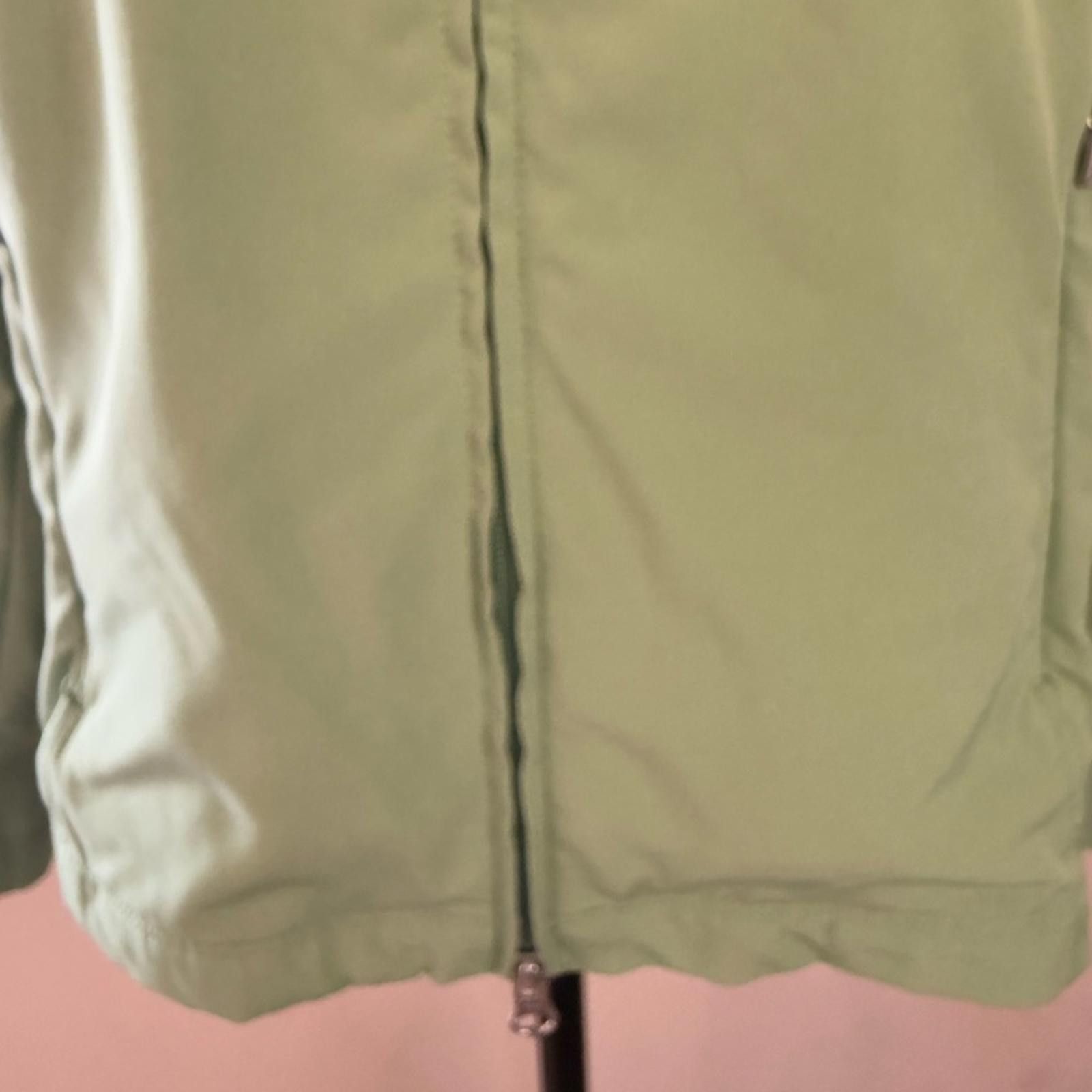 Lucky Brand Lucy spring green 2 way zip windbreaker jacket SZ LG Size L / US 10 / IT 46 - 7 Thumbnail