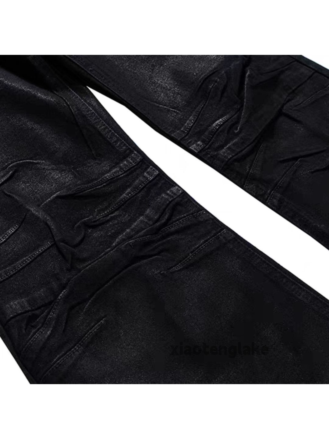 Designer × Japanese Brand × Vintage Unisex washed punk grunge bootcut flared stain jeans Size US 32 / EU 48 - 8 Thumbnail
