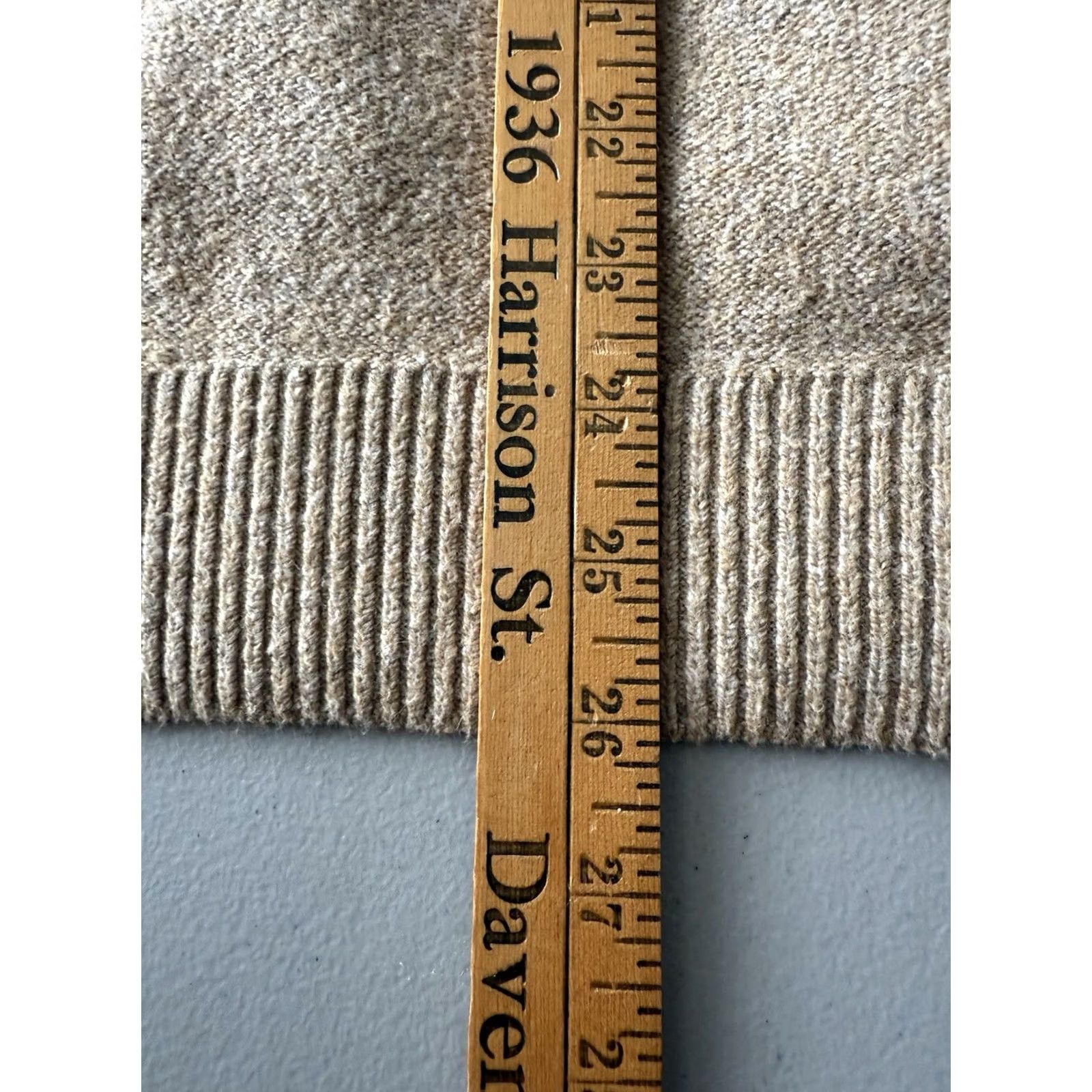 Abercrombie & Fitch VINTAGE Abercrombie & Fitch Pullover Sweater Men’s L Hood Beige 90s Y2K Preppy Size US L / EU 52-54 / 3 - 5 Thumbnail