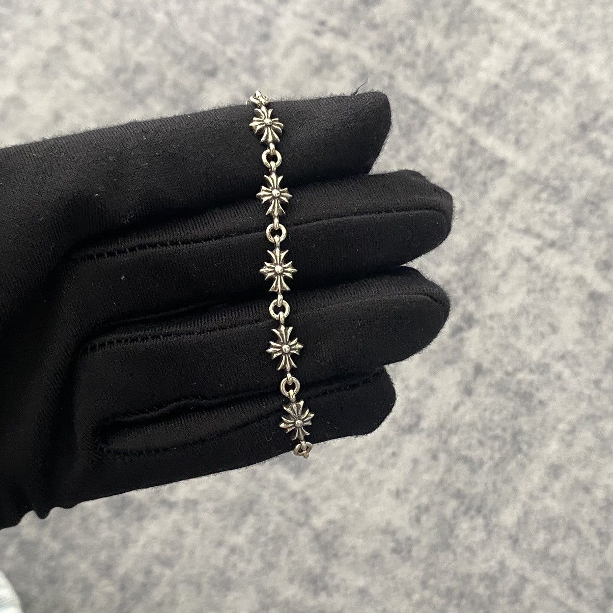 Chrome Hearts CHROME HEARTS Silver Tiny E Bracelet Size ONE SIZE - 11 Thumbnail