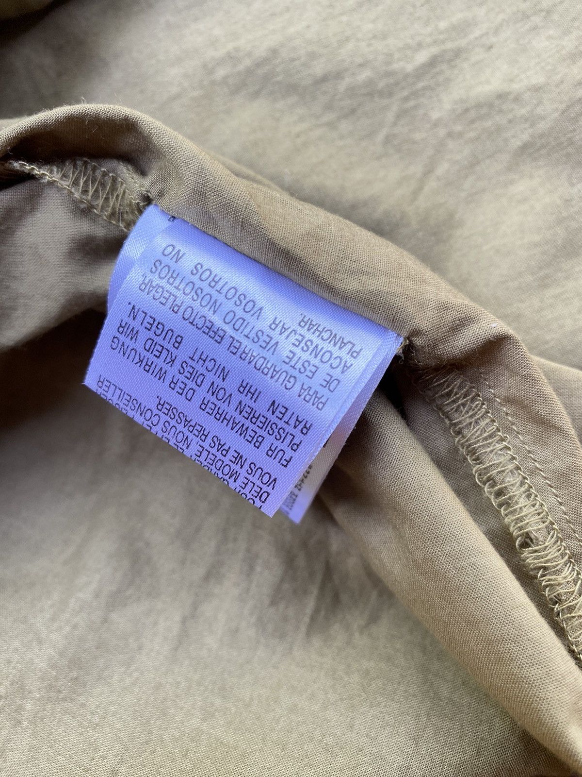 Diesel Diesel Y2K khaki shirt Size S / US 4 / IT 40 - 8 Thumbnail