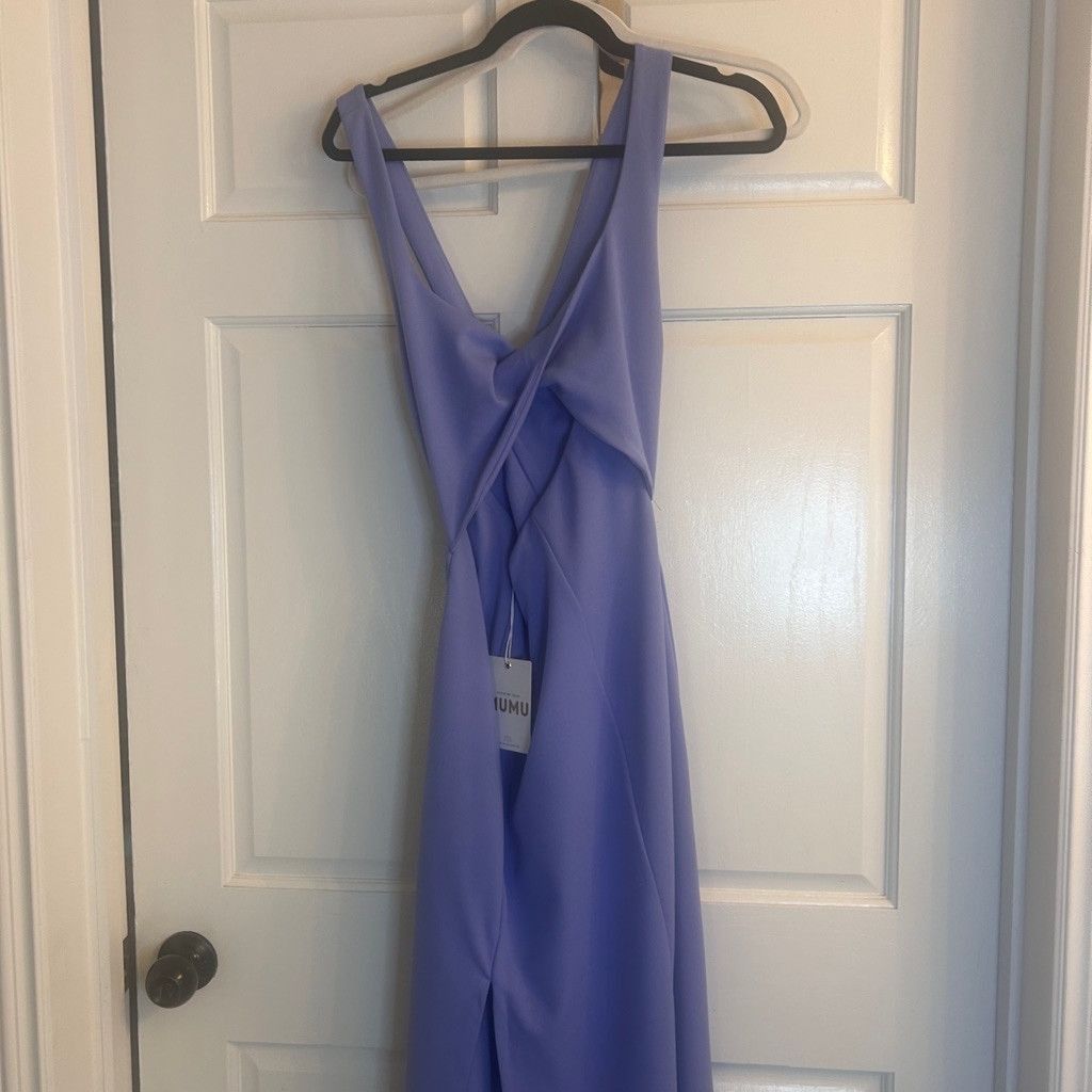 Show Me Your MuMu Women's show me Your MuMu Luca Periwinkle Dress L Size L / US 10 / IT 46 - 8 Thumbnail