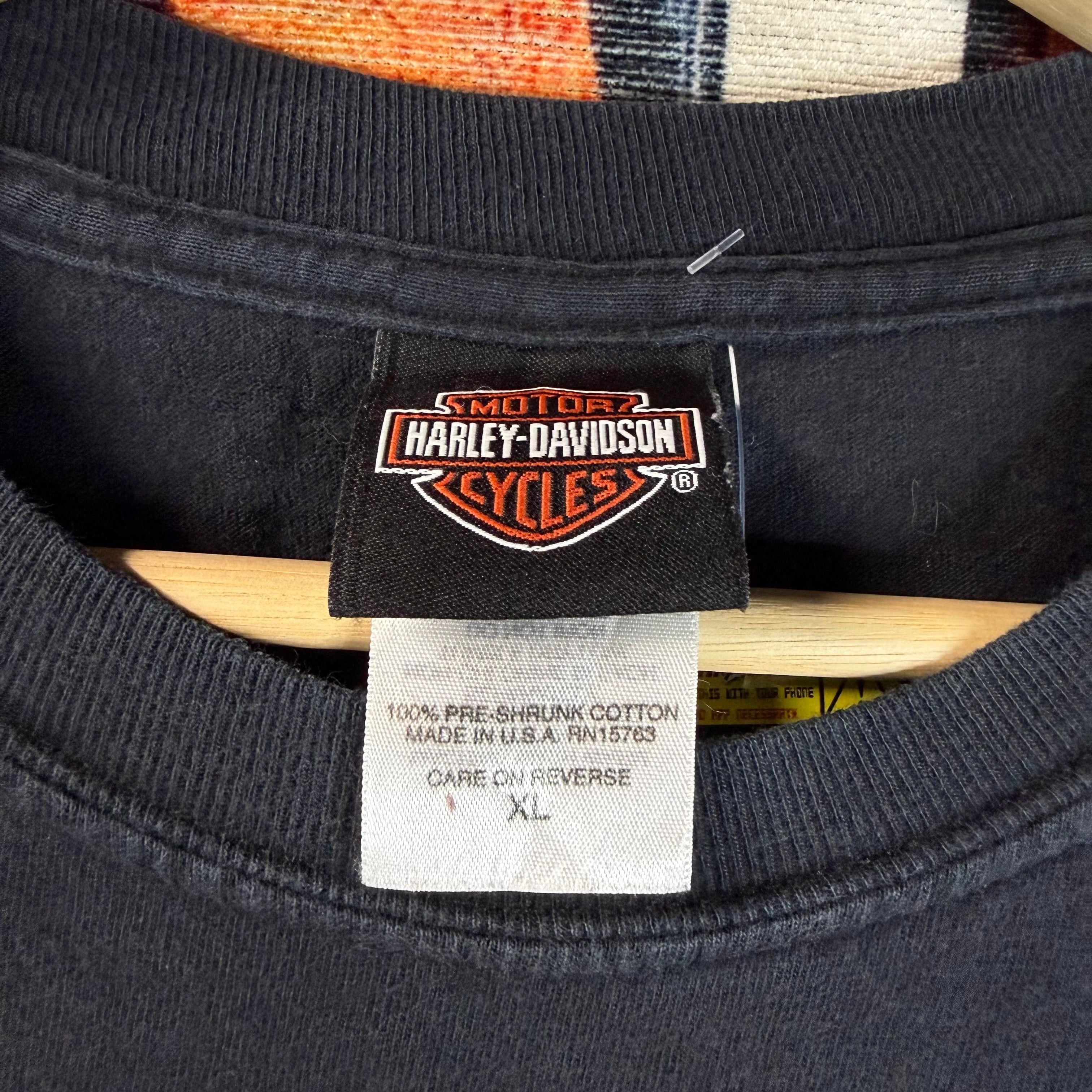 Harley Davidson Y2K Harley-Davidson Sarasota, Florida Graphic Tee Size XL Size US XL / EU 56 / 4 - 3 Thumbnail