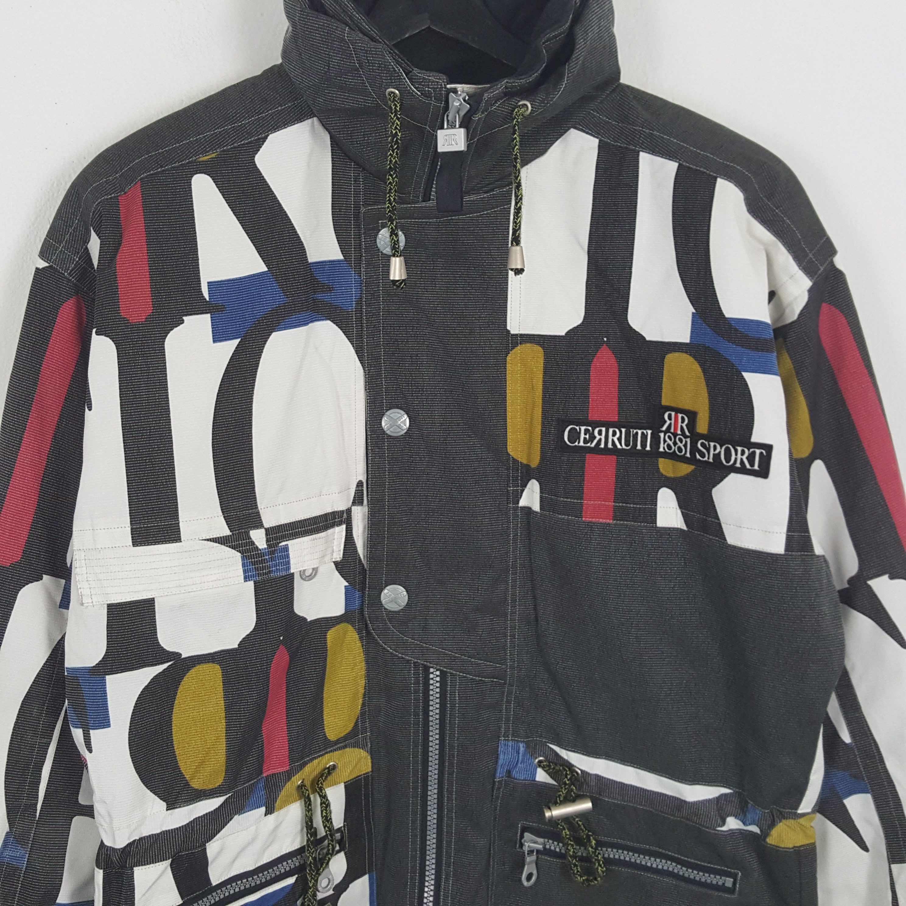 Cerruti 1881 × Vintage CERRUTI 1881 Sport Fashion Style Nice Design Jacket Size US XL / EU 56 / 4 - 2 Thumbnail
