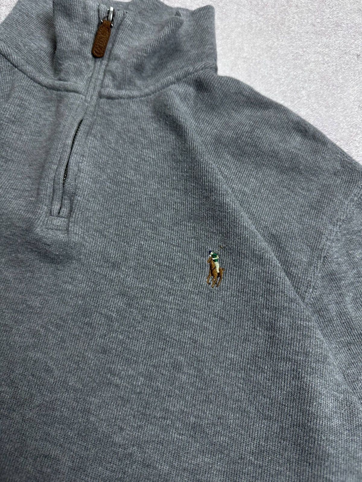 Polo Ralph Lauren Vintage Polo Ralph Lauren RRL Quarter Zip Sweater M Size US M / EU 48-50 / 2 - 3 Thumbnail