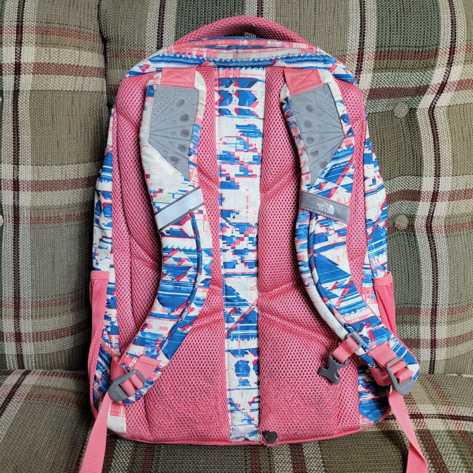 The North Face The North Face Jester Womens Pink Backpack Aztec Print Campi Grailed