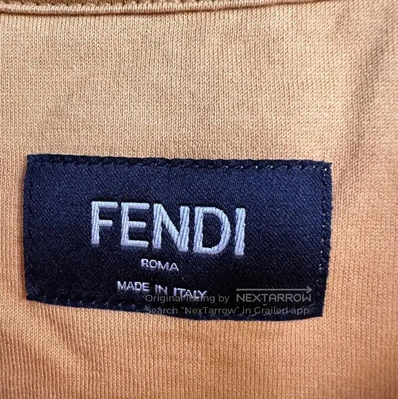 Fendi Fendi Summer Yellow Cotton Women's T-Shirt . Size L / US 10 / IT 46 - 3 Thumbnail