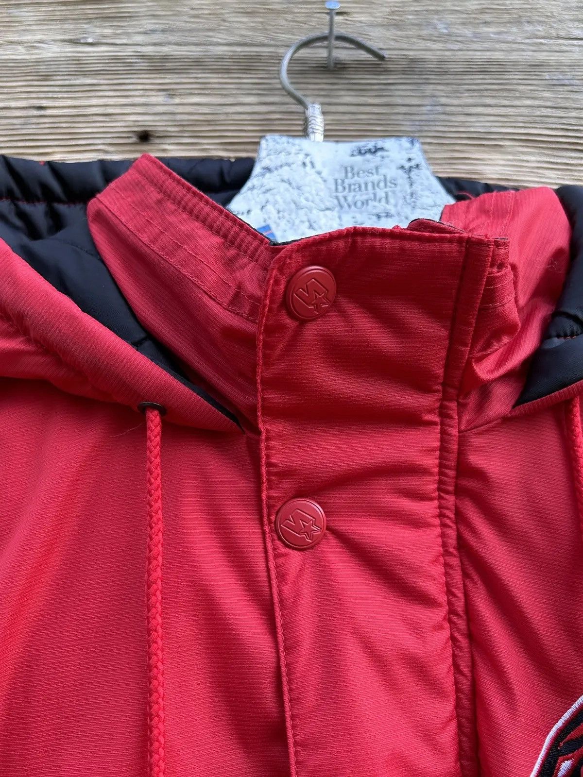 NHL 90s Vintage Starter Detroit Red Wings NHL Anorak Jacket Size US XL / EU 56 / 4 - 5 Thumbnail