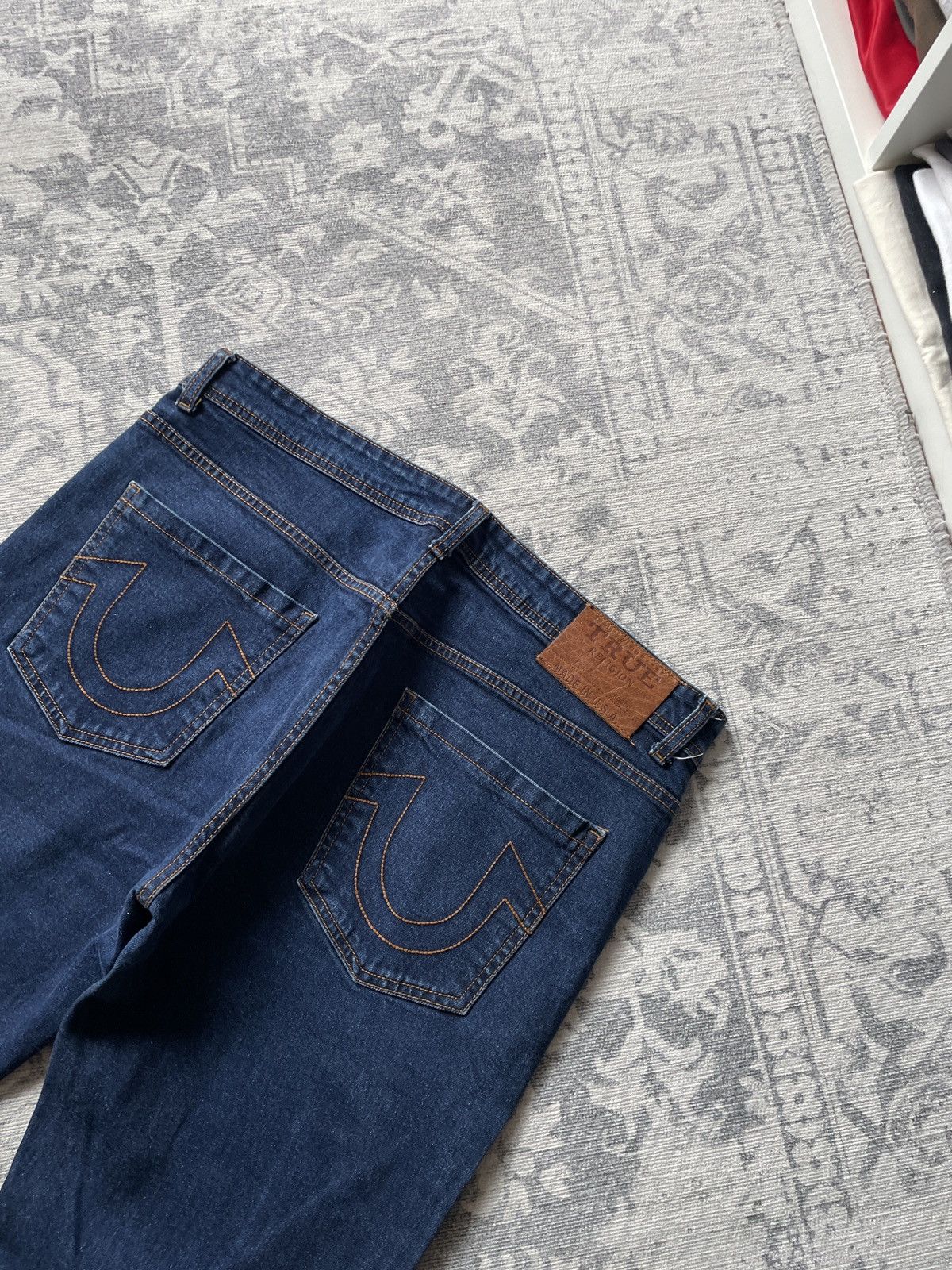 True Religion Vintage True Religion Jeans Slim Big Logo Skinny Japanese Size US 34 / EU 50 - 8 Thumbnail