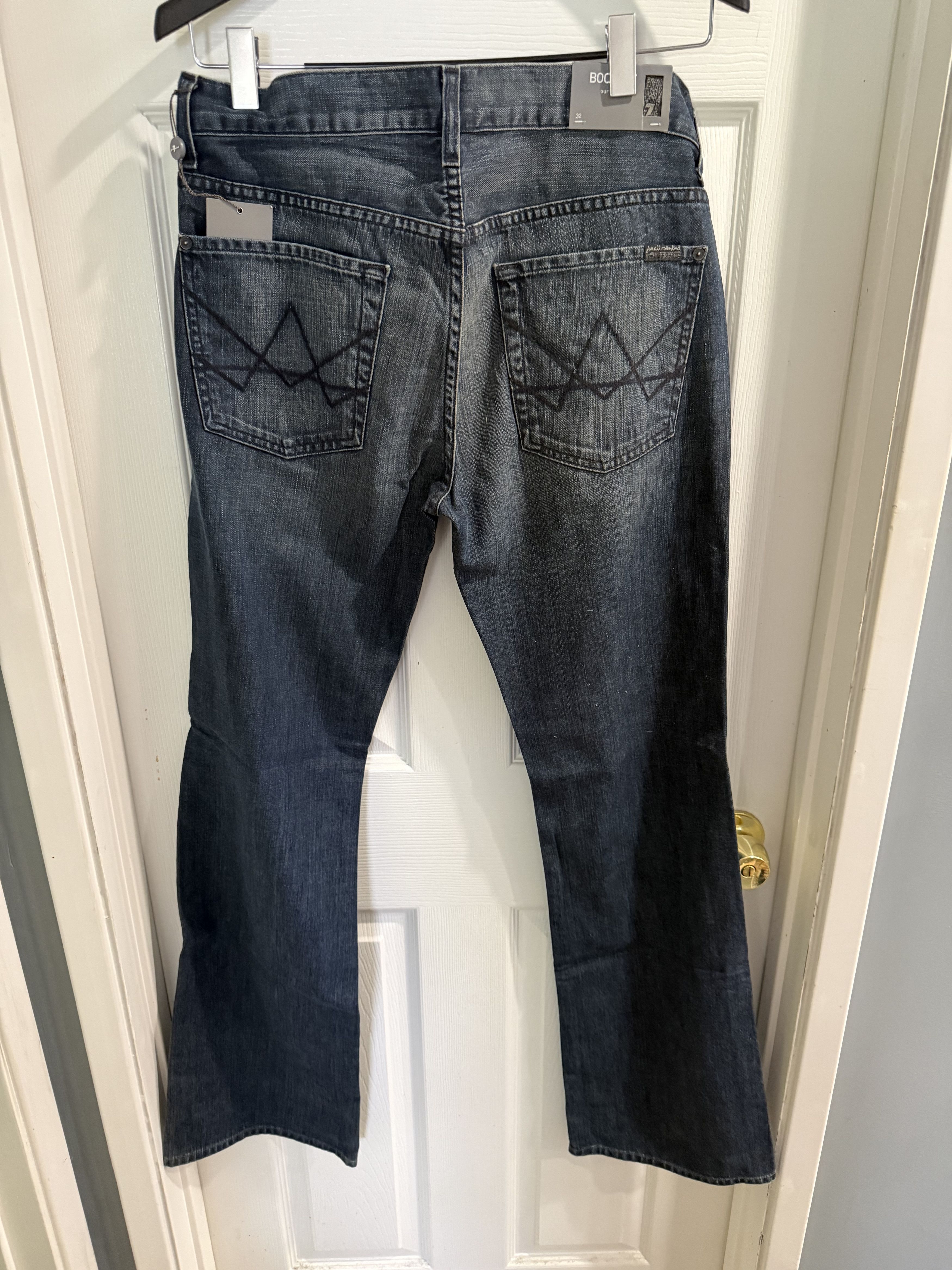 7 For All Mankind Bootcut A pocket Jeans Size US 32 / EU 48 - 1 Thumbnail