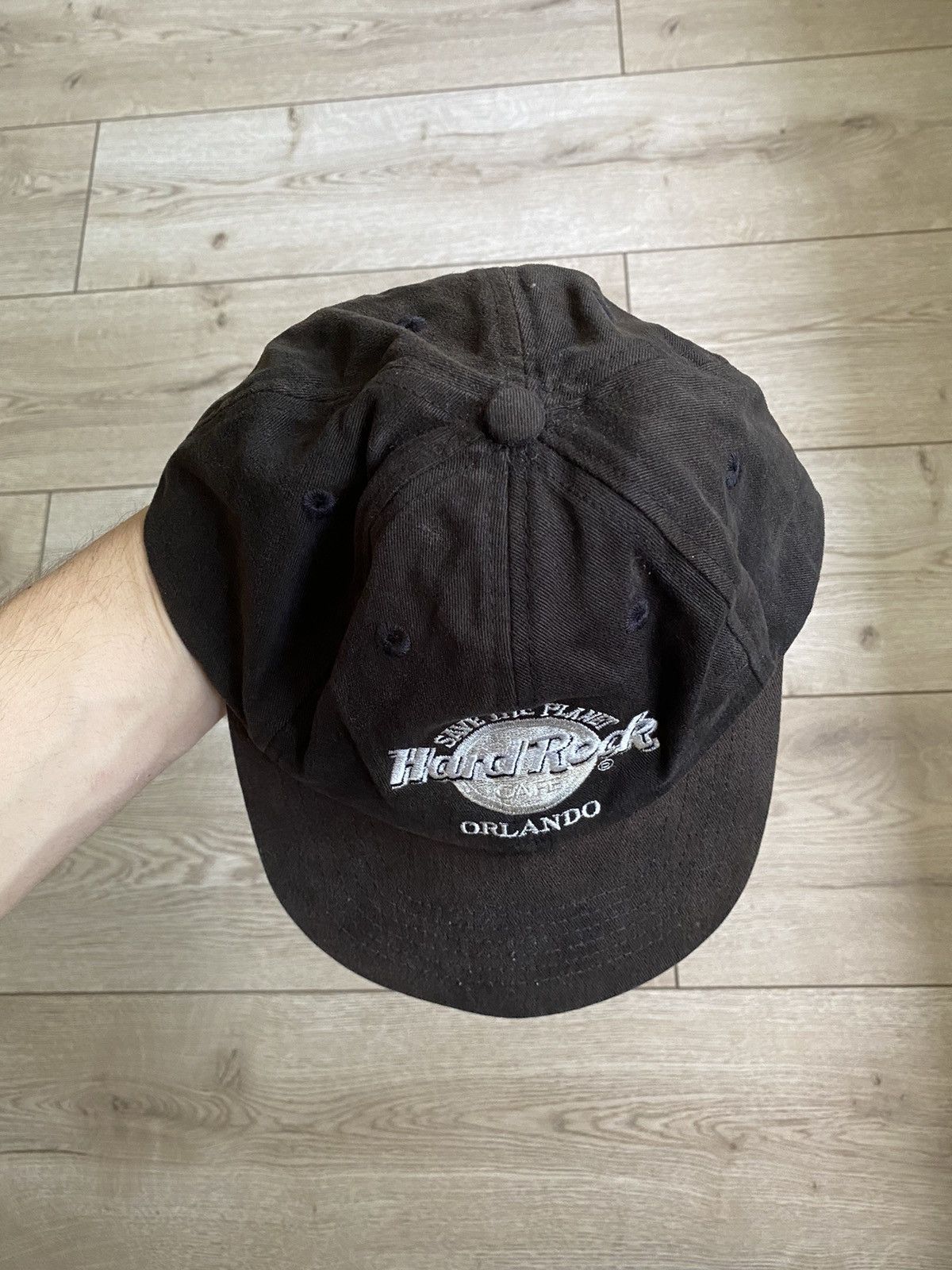 Hard Rock Cafe × Vintage Vintage 90s Hard Rock Cafe Orlando Har Cap Size ONE SIZE - 7 Thumbnail