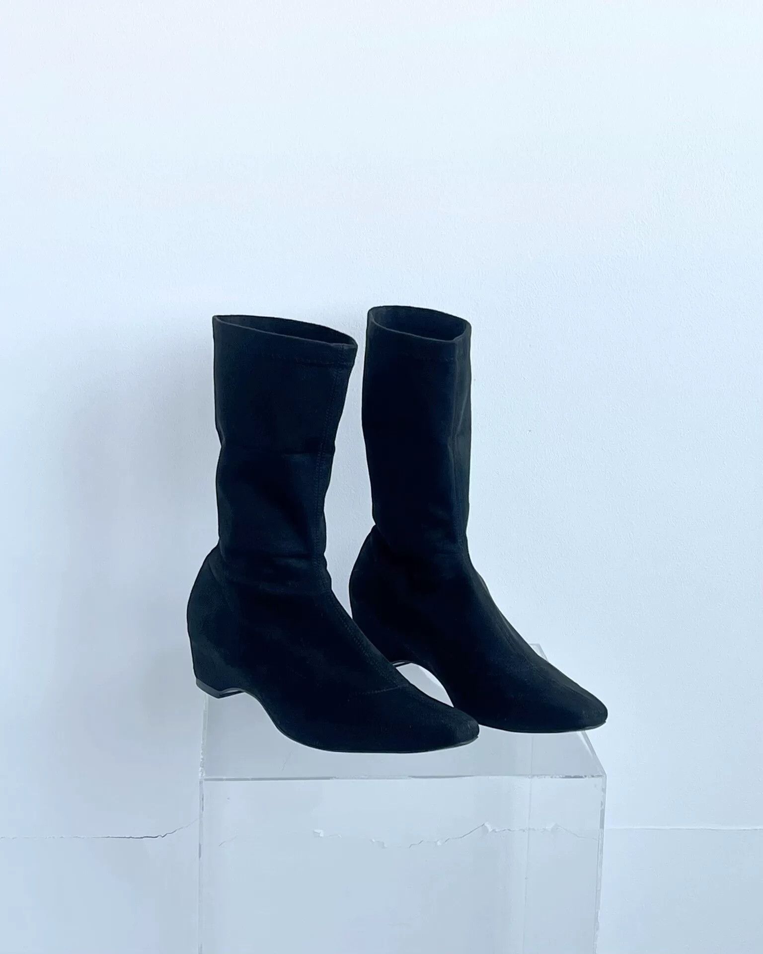 Issey Miyake Issey Miyake Suede Ankle Boots Size US 7 / IT 37 - 1 Thumbnail
