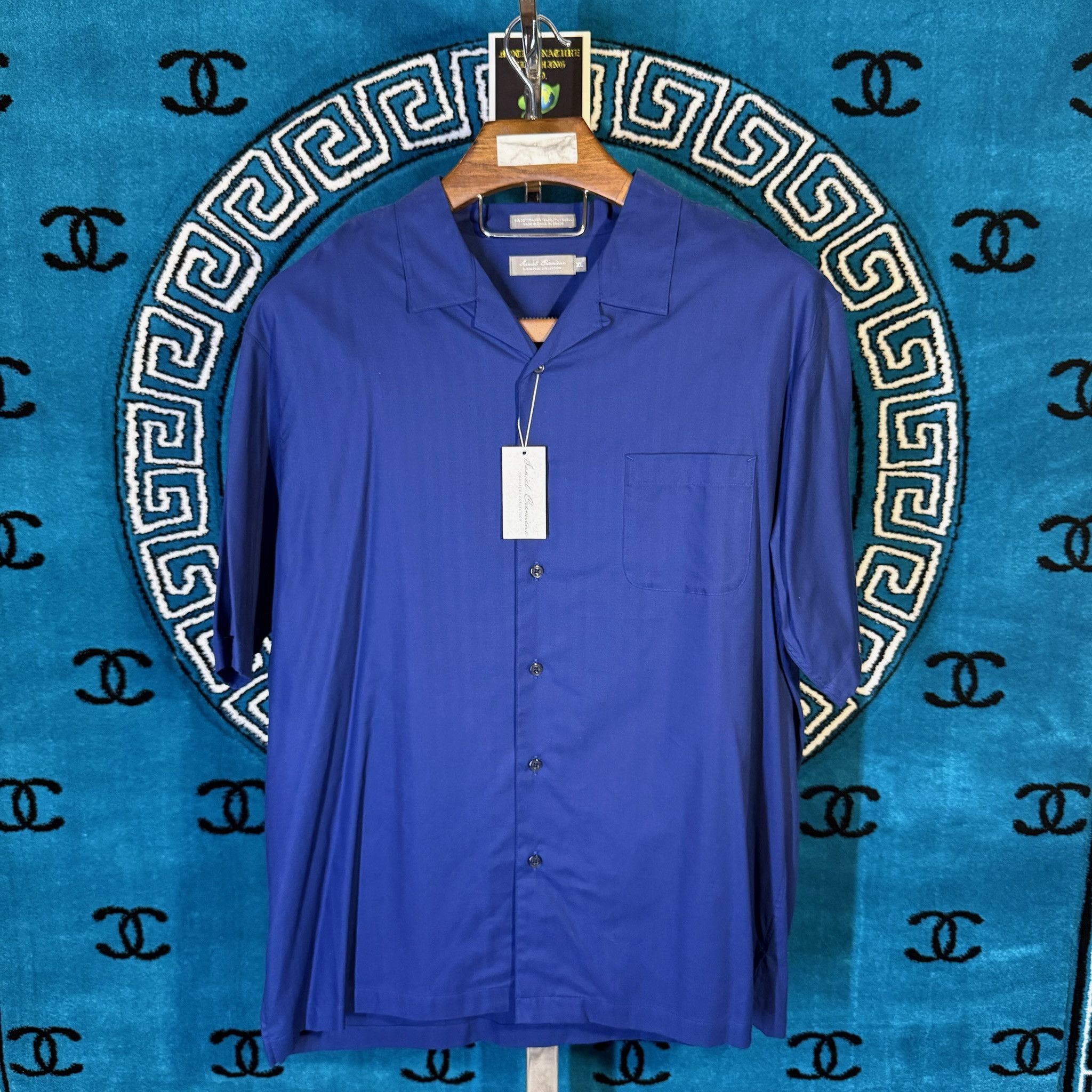Daniel Cremieux SIGNATURE COLLECTION CREMIEUX S/S BUTTON UP Size US XL / EU 56 / 4 - 1 Preview