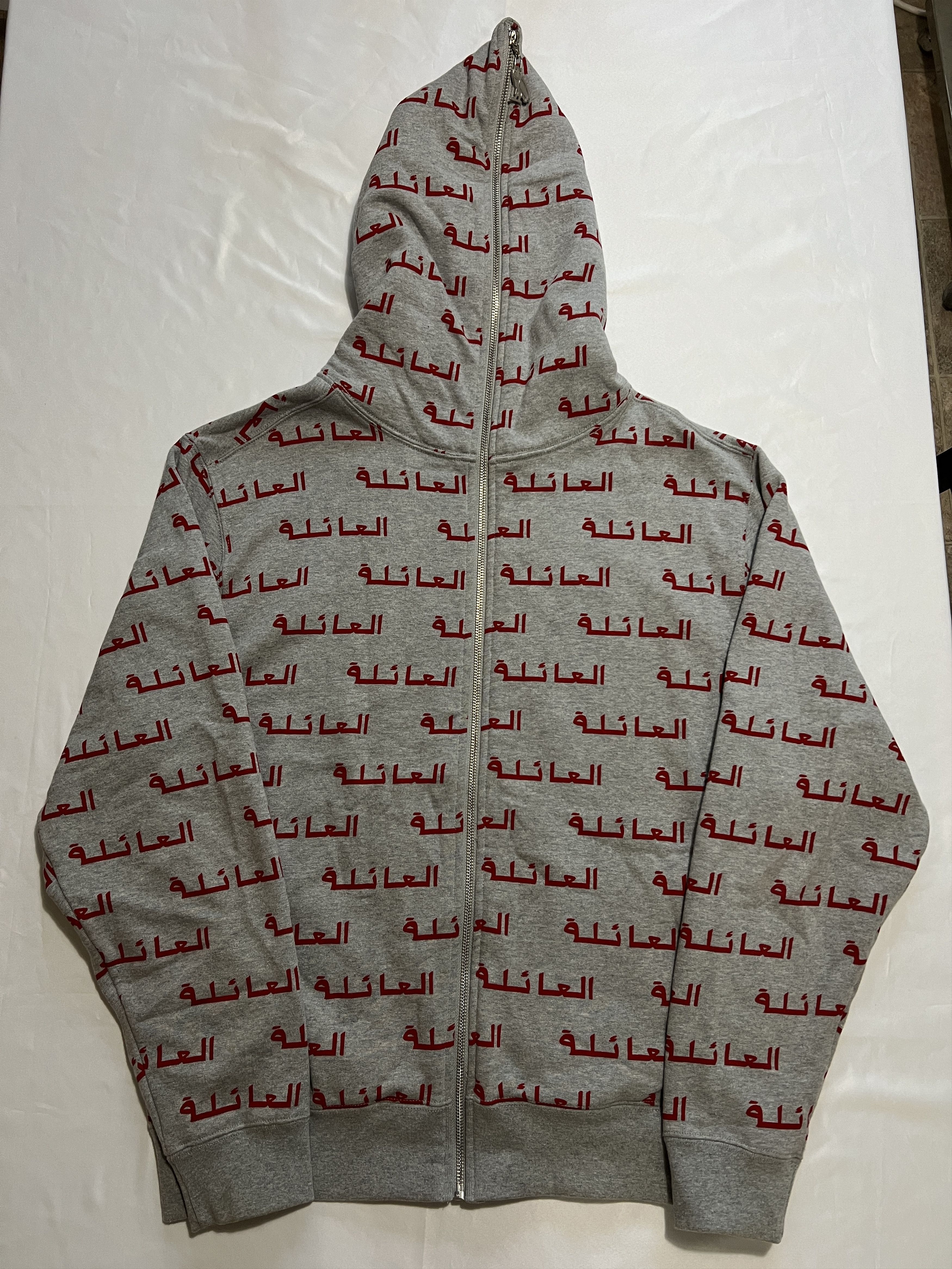 Drake OVO FAMILY ARABIC CALLIGRAPHY MONOGRAM ZIP UP HOODIE Size US L / EU 52-54 / 3 - 4 Thumbnail