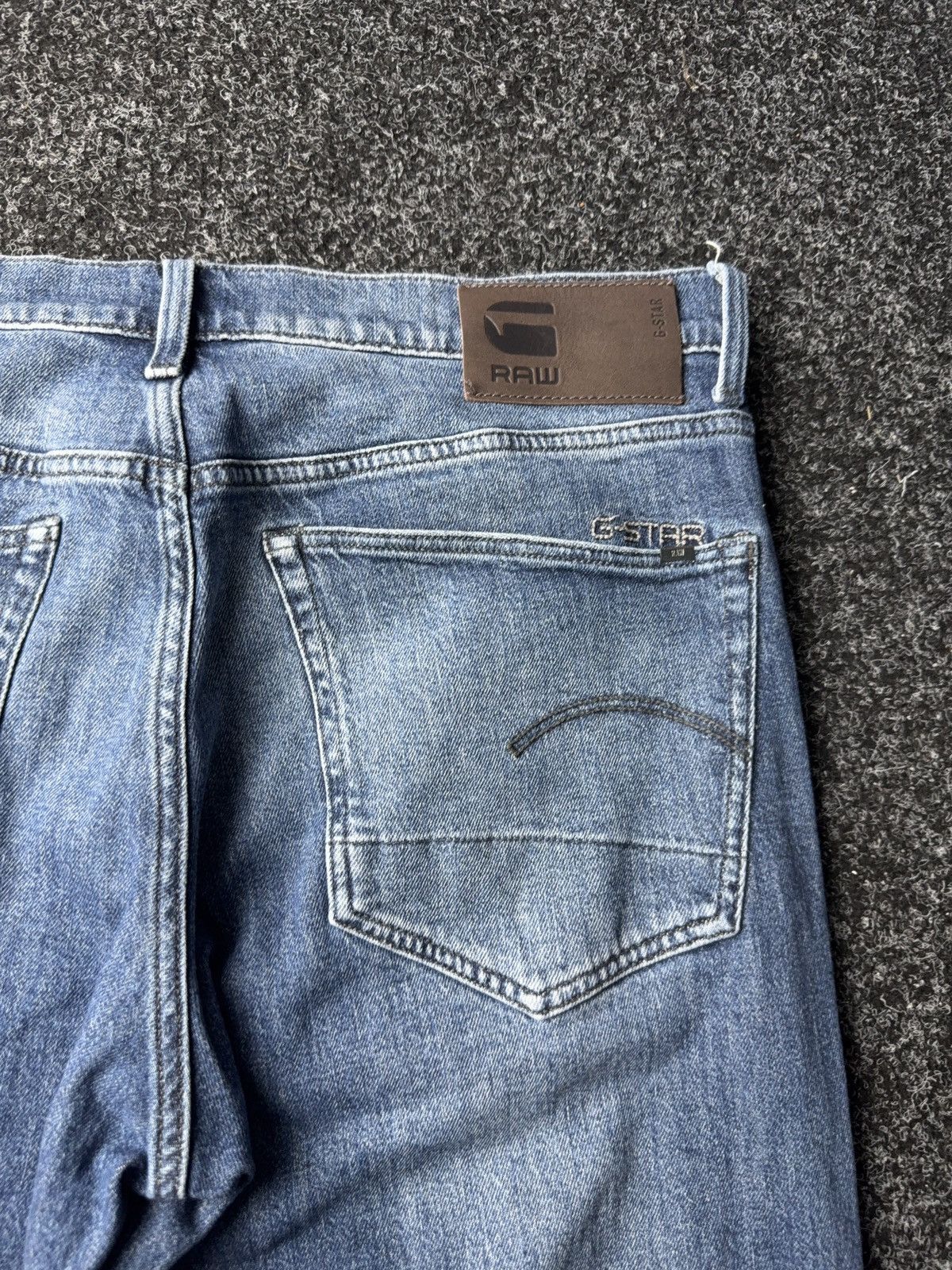G-Star Vintage 00s G Star Raw Retro Denim pants jeans Y2K Size US 34 / EU 50 - 12 Thumbnail