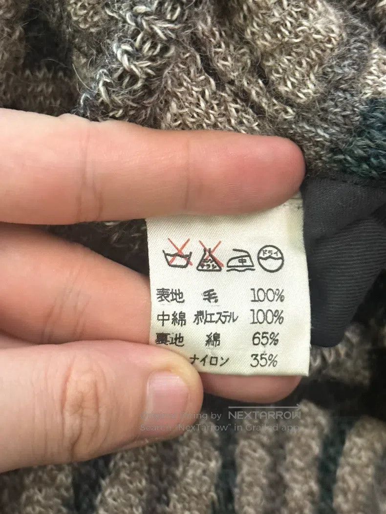 Issey Miyake Issey Miyake Cocoon Shape Ethnic Wool Double-Sided Jacket Size US M / EU 48-50 / 2 - 9 Thumbnail