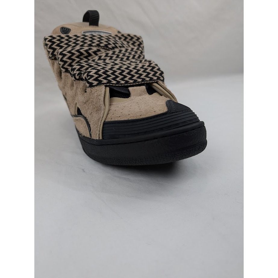 Lanvin o1rshd1 Curb Sneakers in Light Brown/Black Size US 13 / EU 46 - 9 Thumbnail