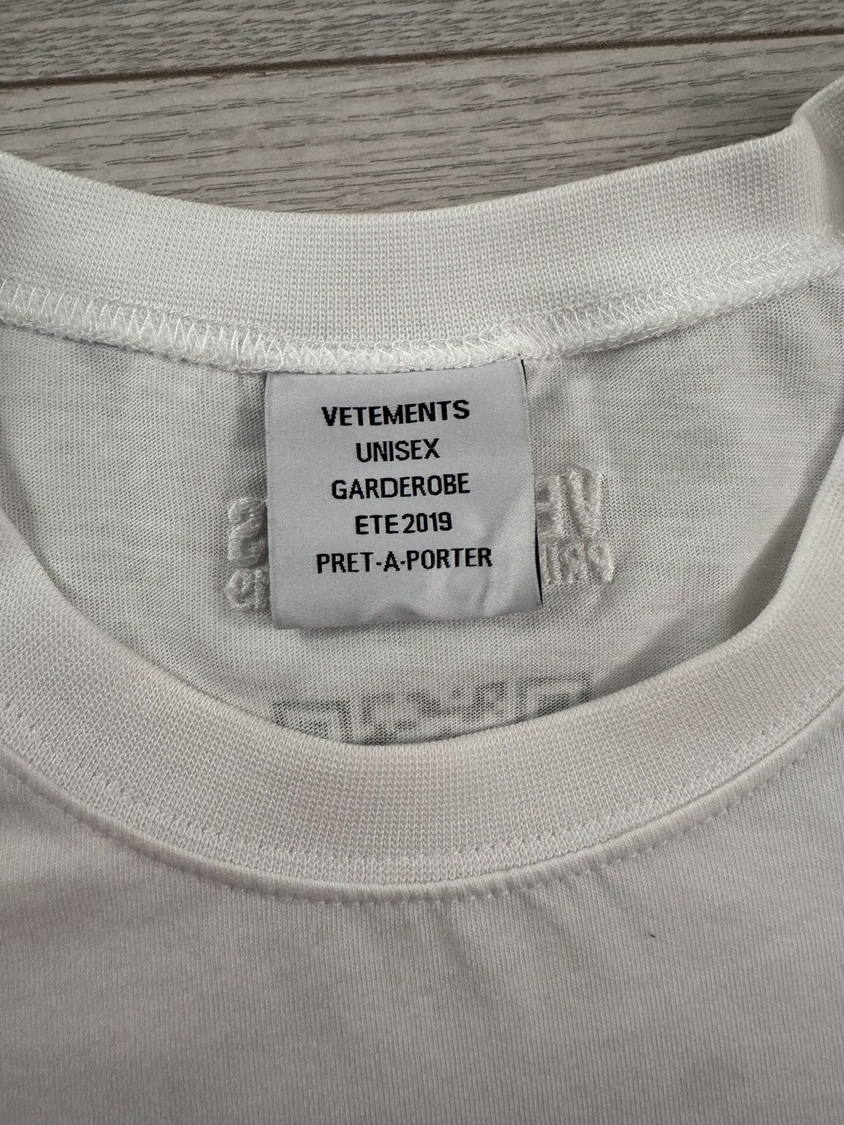 Vetements Vetements QR code T shirt SS19 Size US L / EU 52-54 / 3 - 4 Thumbnail