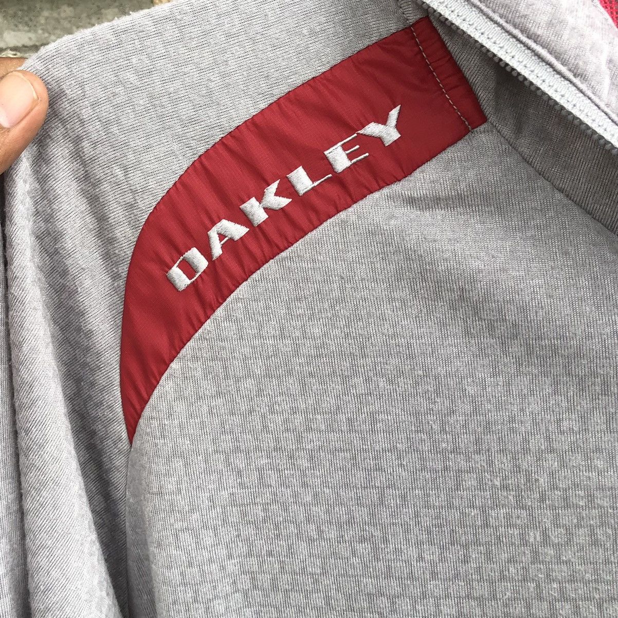 Oakley Oakley Men's Grey and Silver Full Zip Hoodie Size US XL / EU 56 / 4 - 7 Thumbnail