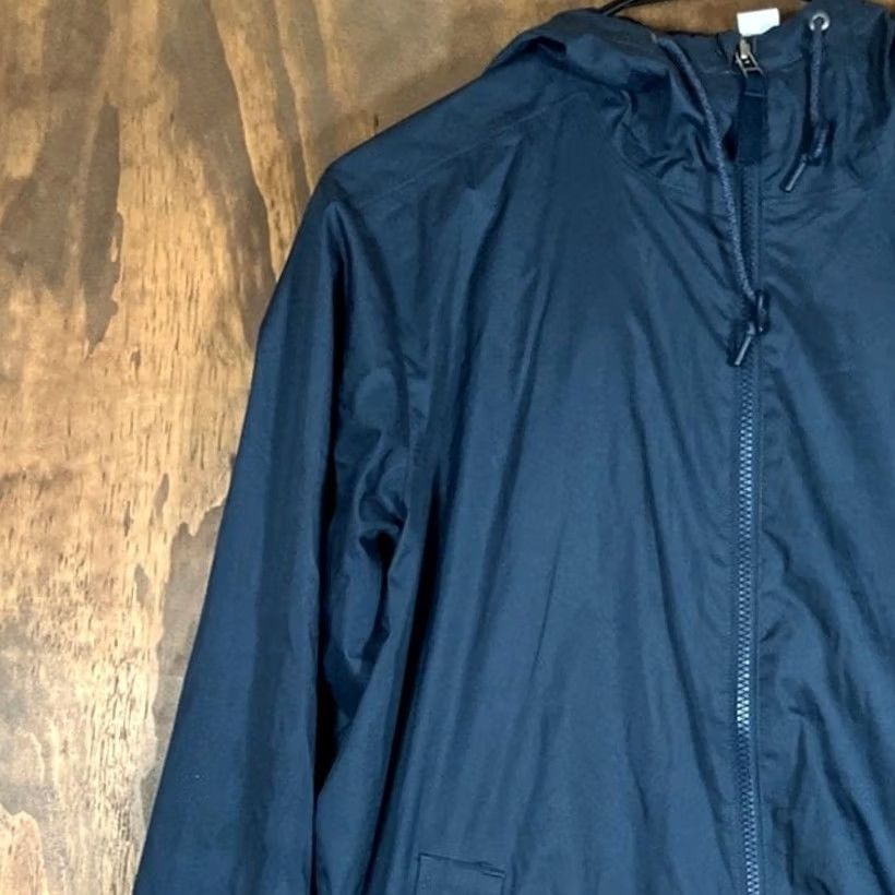 Vintage REI Co-Op Mens Jacket Navy Blue Full-Zip Hooded Windbreaker Long Sleeve Small Size US S / EU 44-46 / 1 - 4 Thumbnail