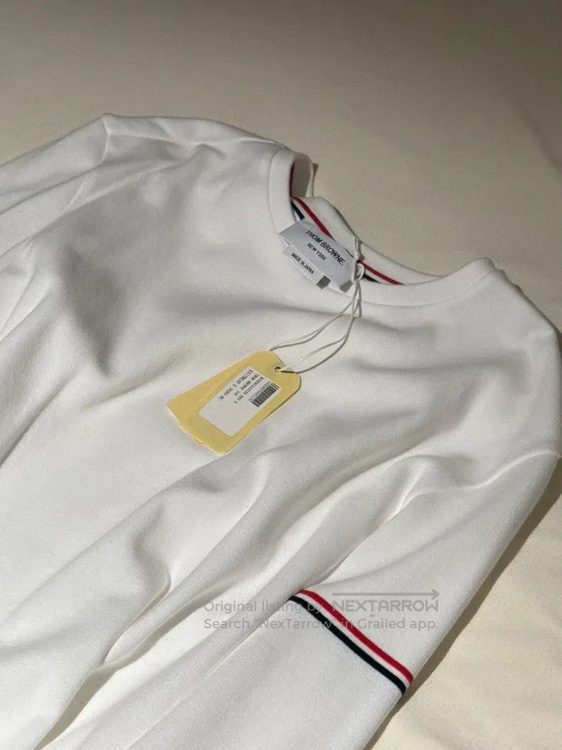 Thom Browne Thom Browne Cotton long sleeve T-shirt Size US XS / EU 42 / 0 - 2 Thumbnail